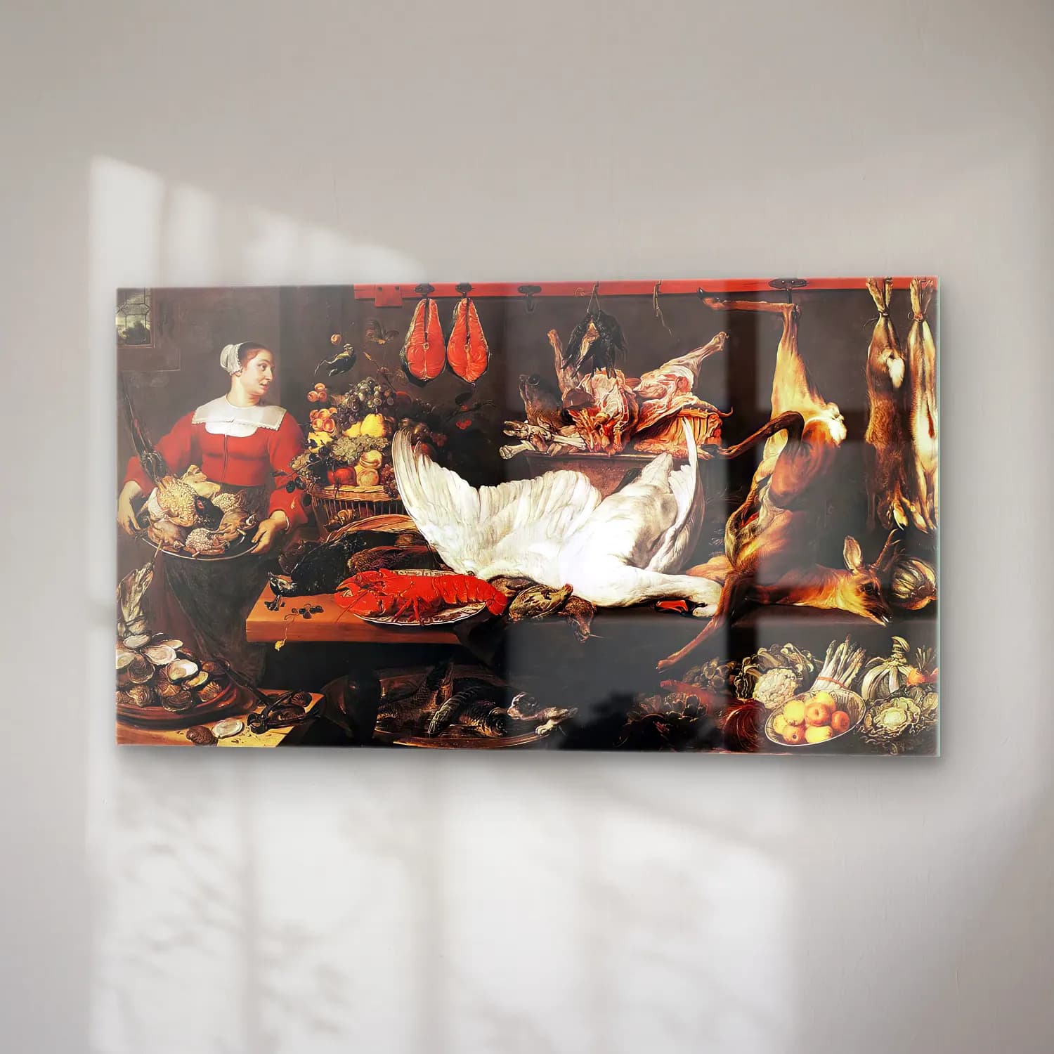 Frans Snyders – The Pantry cam tablo — sağ açıdan görünüm