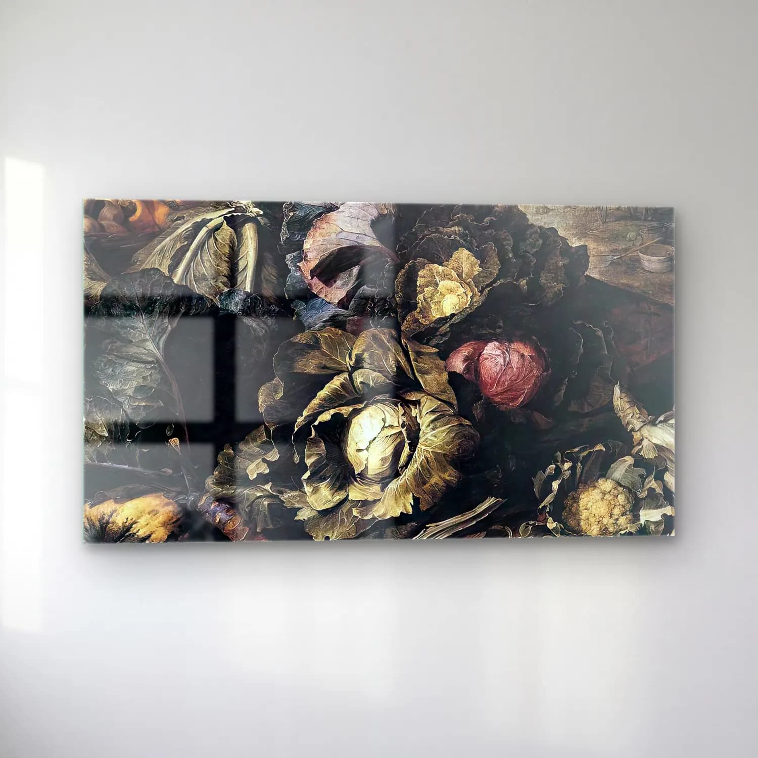 Frans Snyders – Vegetable Still-Life cam tablo — sol açıdan görünüm