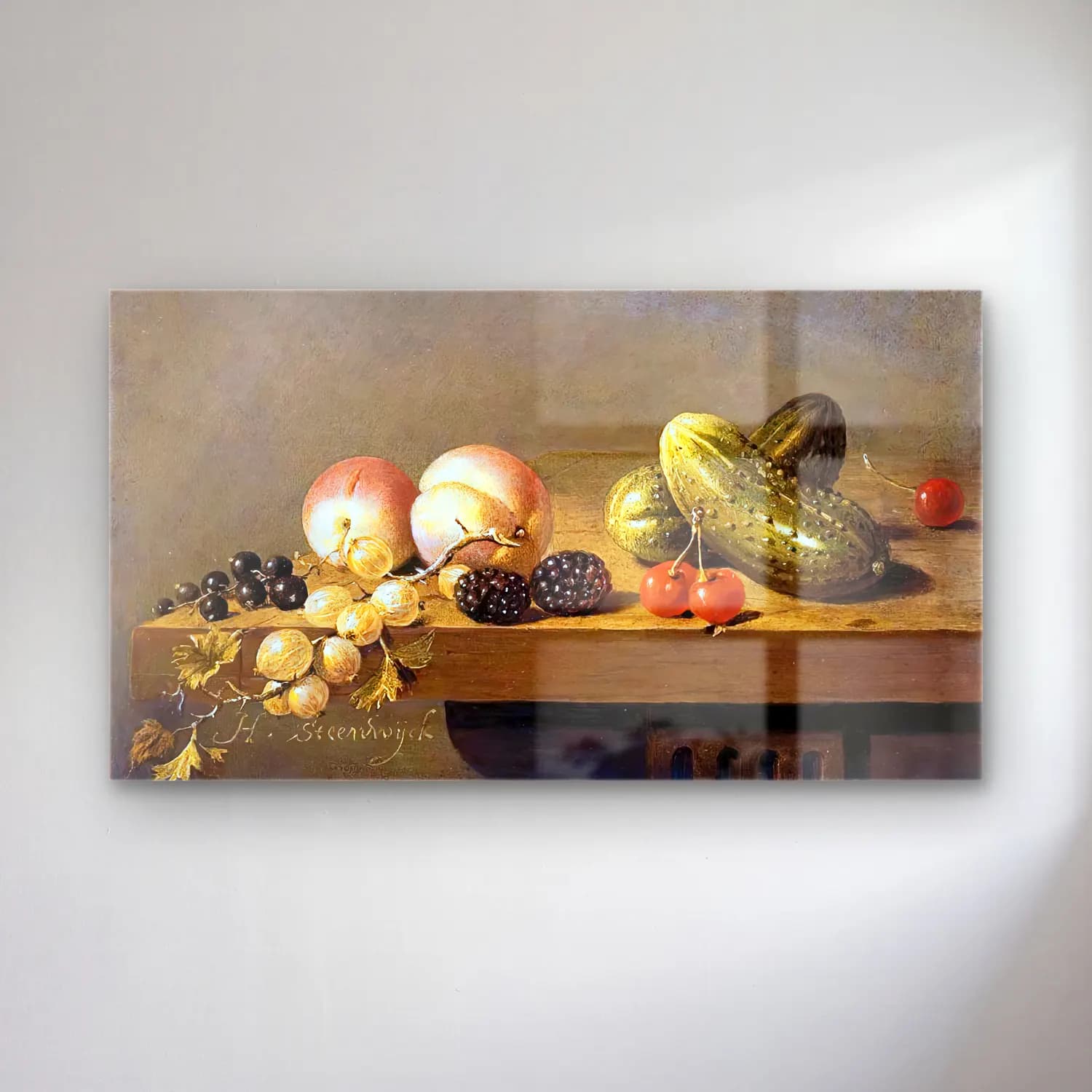 Harmen Steenwijck – Still-Life cam tablo — Harmen Steenwijck – Still-Life — yağlı boya meyveli natürmort