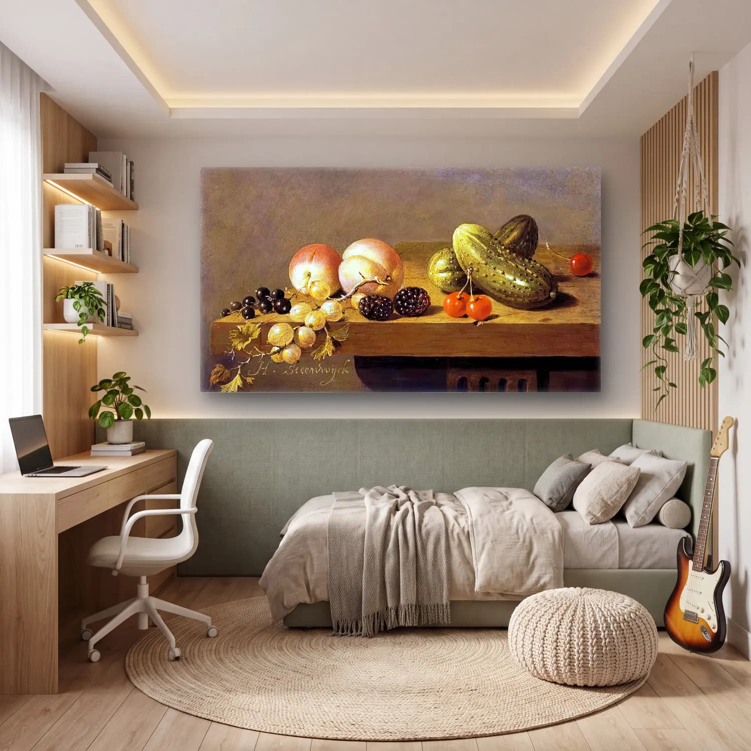 Harmen Steenwijck – Still-Life cam tablo — genç odasında