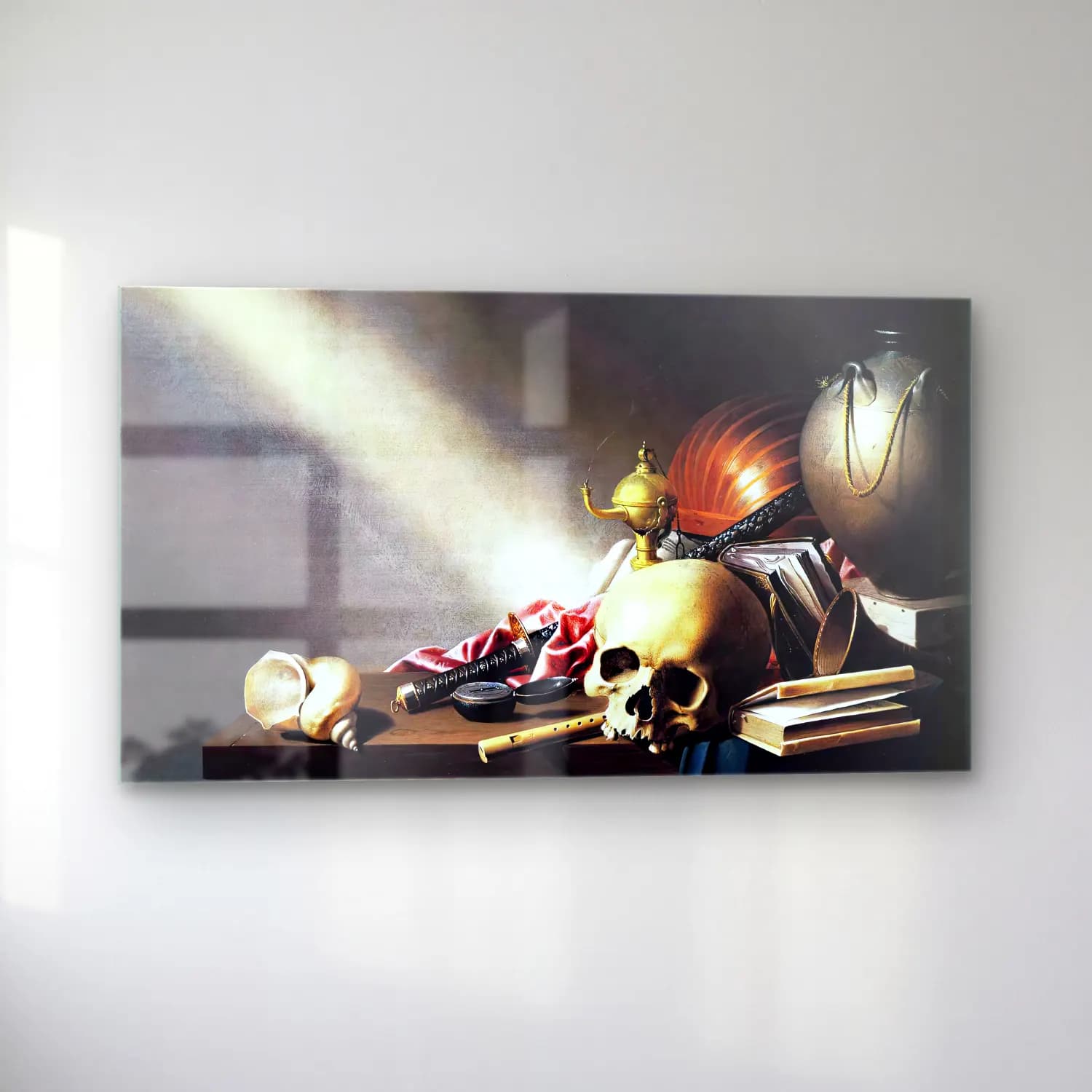 Harmen Steenwijck – Vanitas Still-Life cam tablo — sol açıdan görünüm