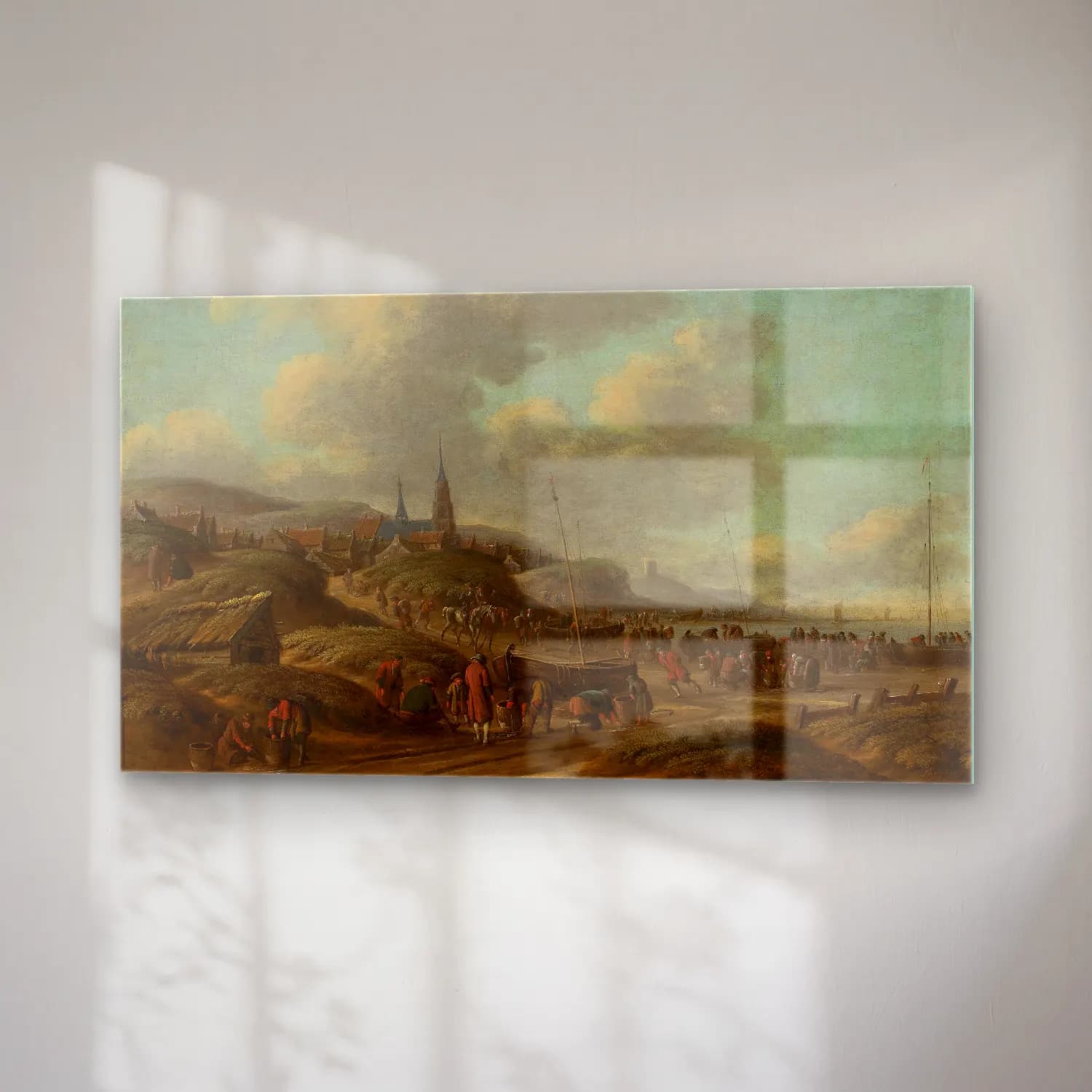 Thomas Heeremans – Coast in Scheveningen cam tablo — sağ açıdan görünüm