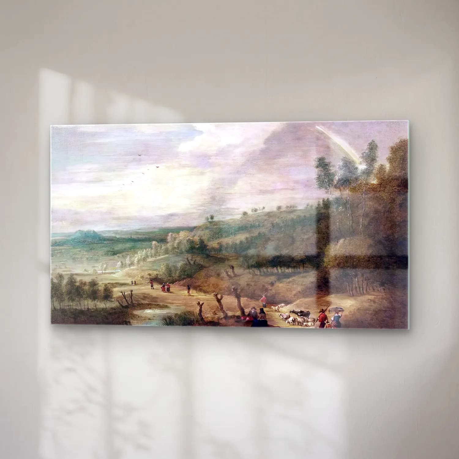 Lucas van Uden – Extensive Landscape cam tablo — sağ açıdan görünüm