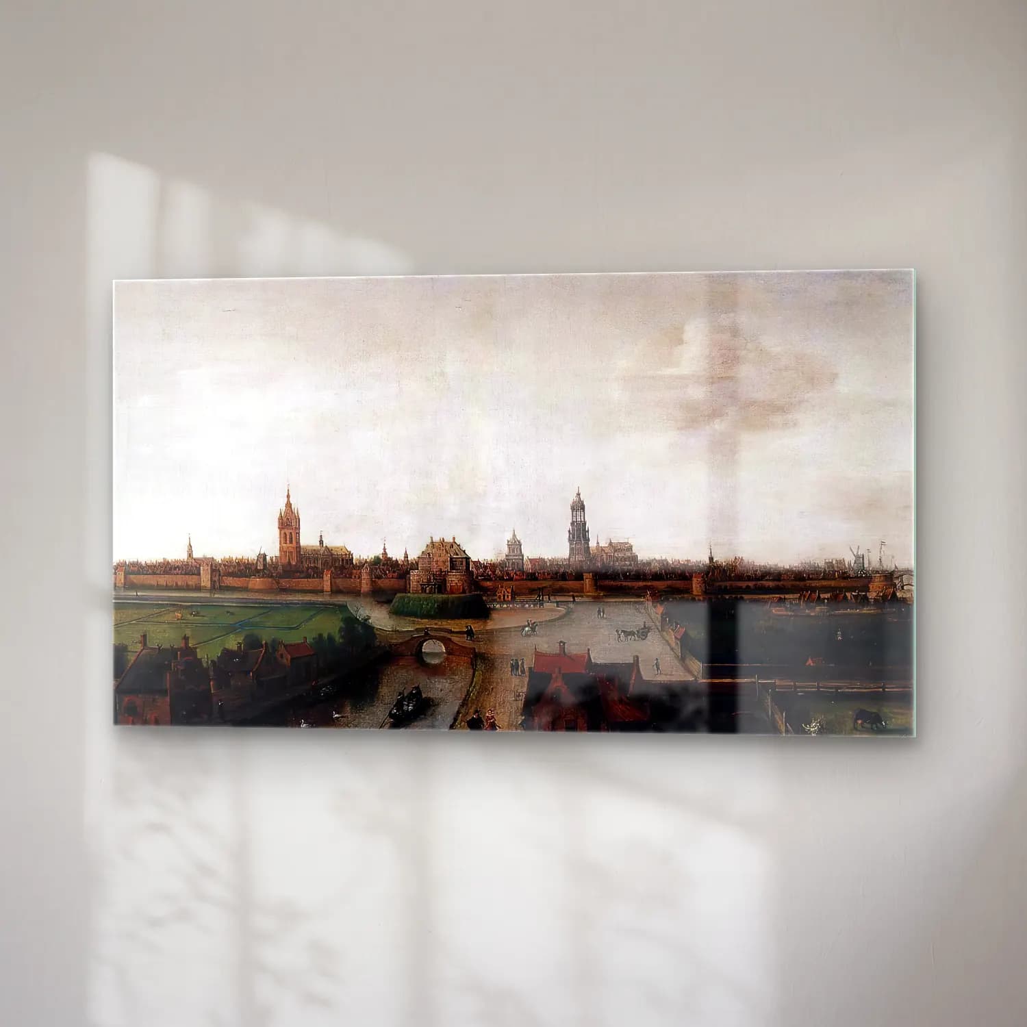 Hendrick Cornelisz Vroom – View of Delft from the Southwest cam tablo — sağ açıdan görünüm