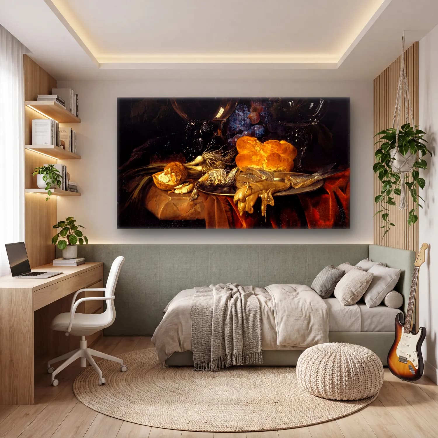 Willem van Aelst – Das Frühstück cam tablo — genç odasında