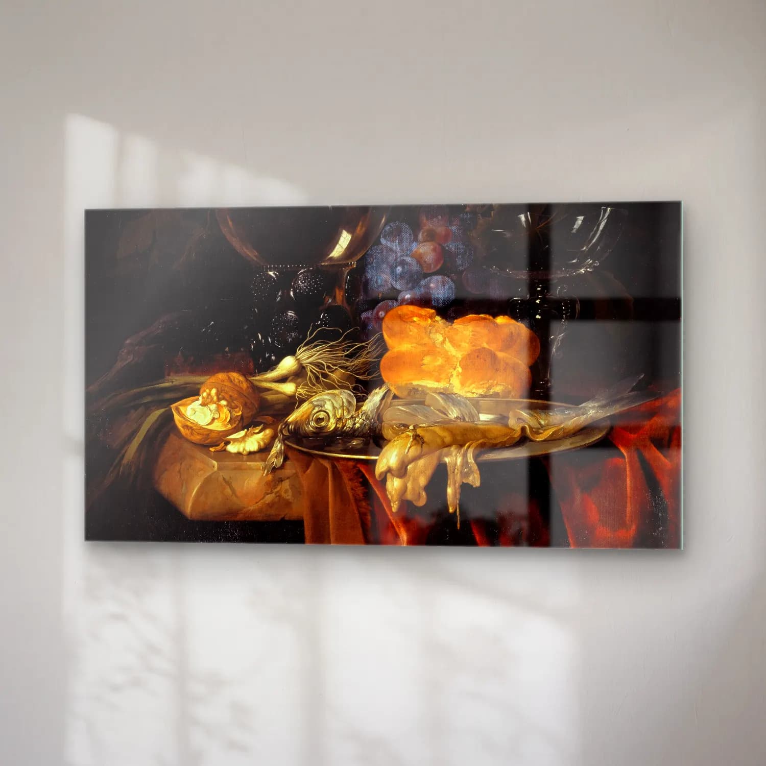 Willem van Aelst – Das Frühstück cam tablo — sağ açıdan görünüm