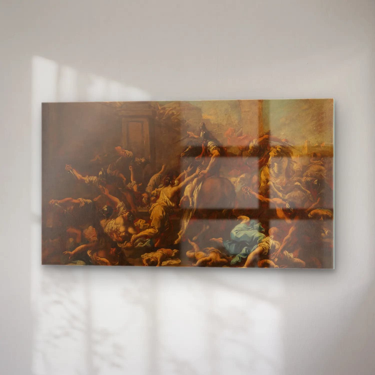 Alessandro Magnasco – Massacre of the Innocents cam tablo — sağ açıdan görünüm