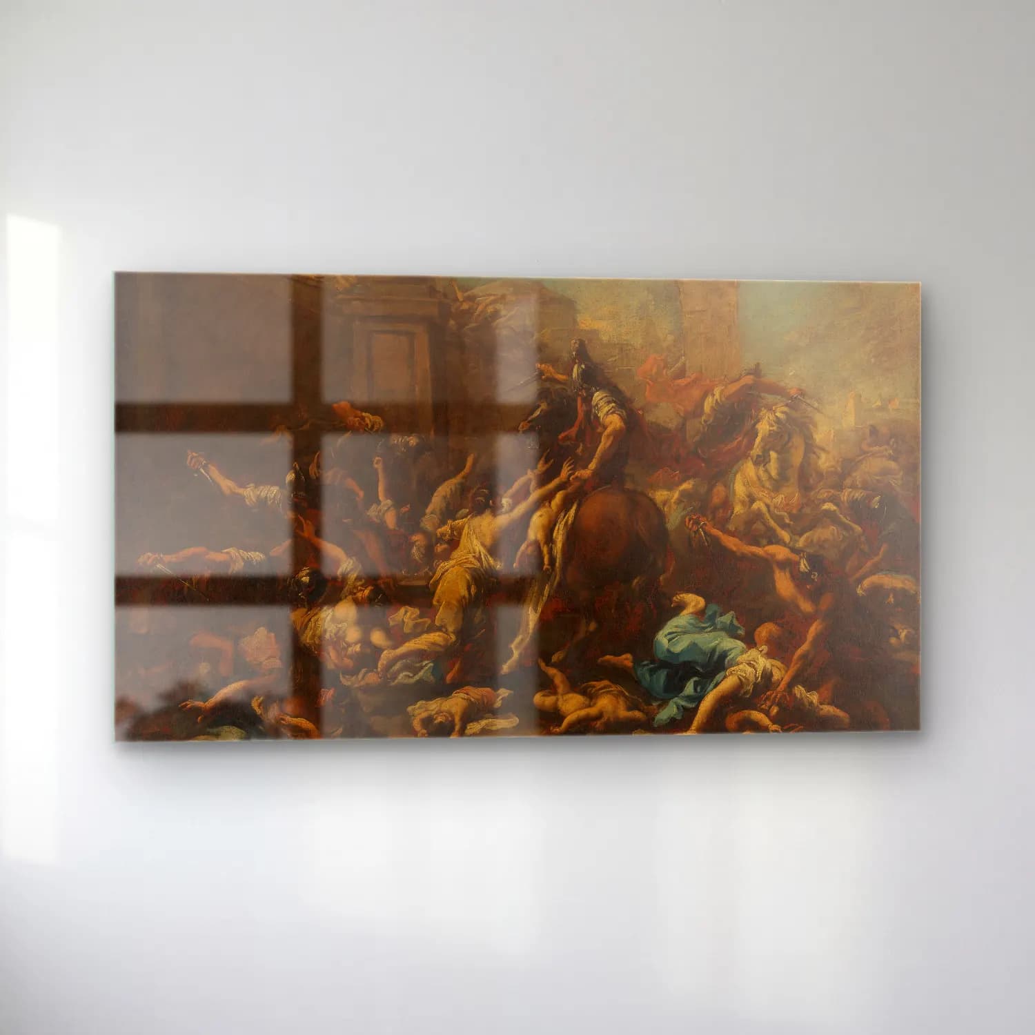 Alessandro Magnasco – Massacre of the Innocents cam tablo — sol açıdan görünüm