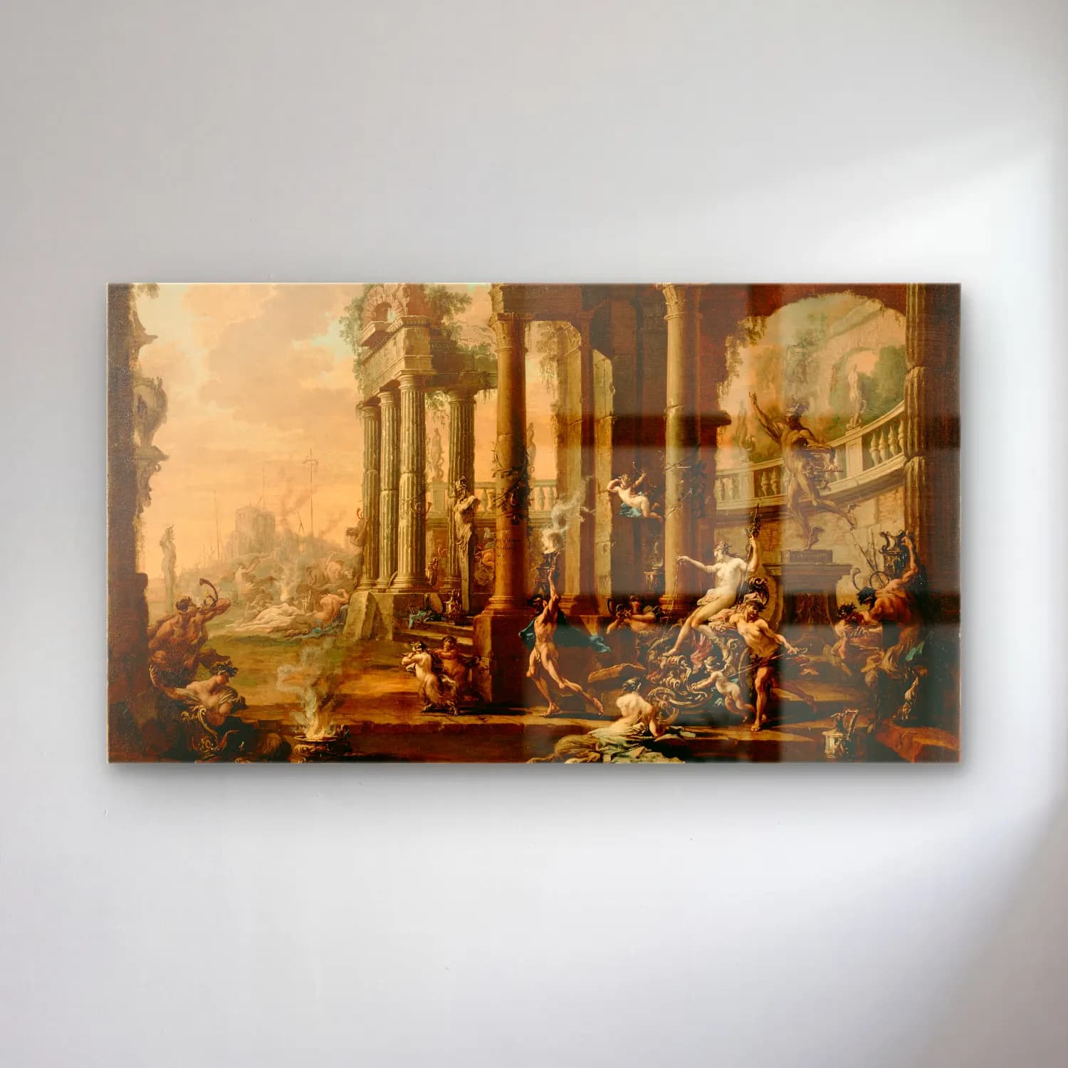 Alessandro Magnasco – The Triumph of Venus cam tablo — Alessandro Magnasco – The Triumph of Venus — yağlı boya mitolojik sahne