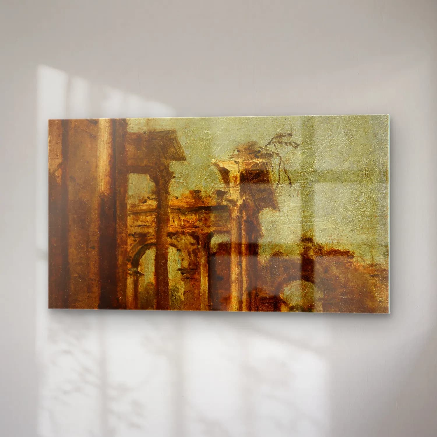 Francesco Guardi – Caprice cam tablo — sağ açıdan görünüm