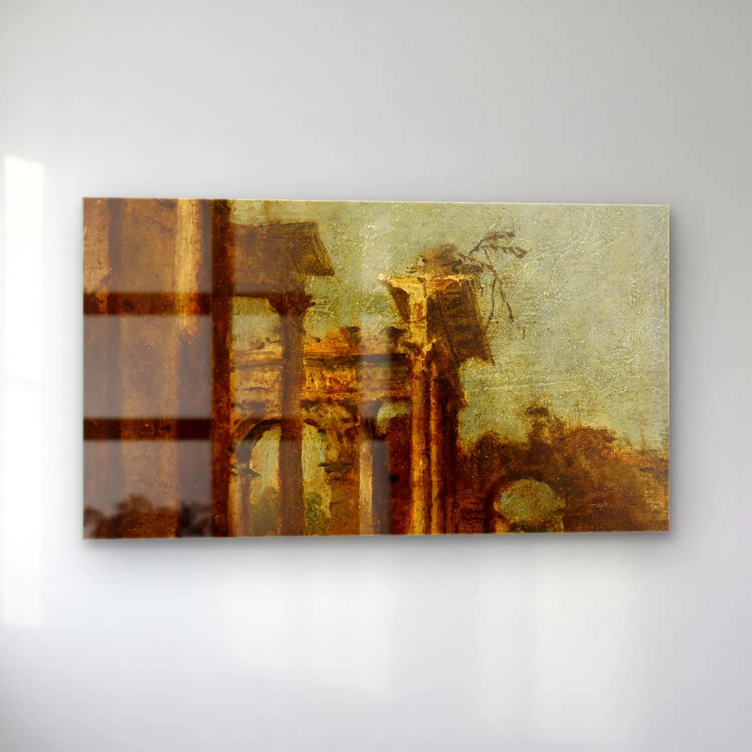 Francesco Guardi – Caprice cam tablo — sol açıdan görünüm
