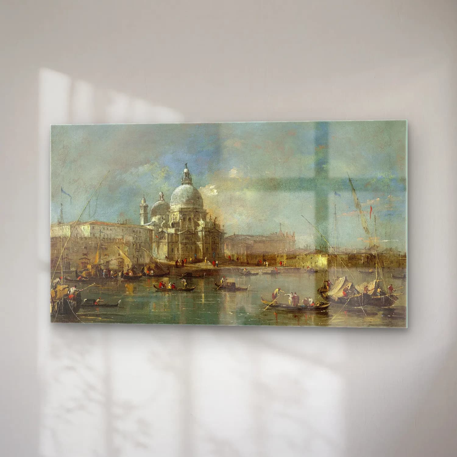 Francesco Guardi – Santa Maria della Salute cam tablo — sağ açıdan görünüm