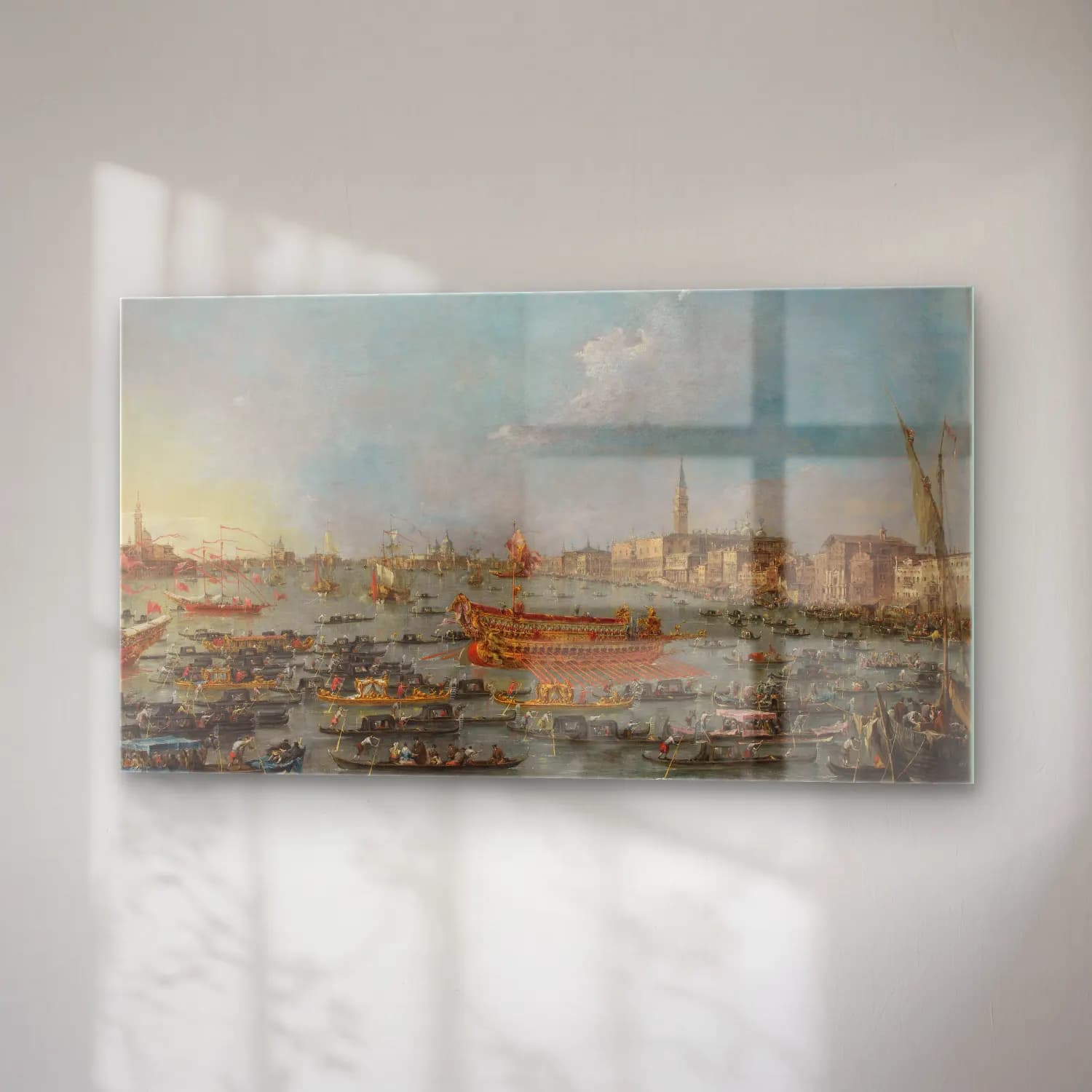 Francesco Guardi – The Bucintoro Festival of Venice cam tablo — sağ açıdan görünüm