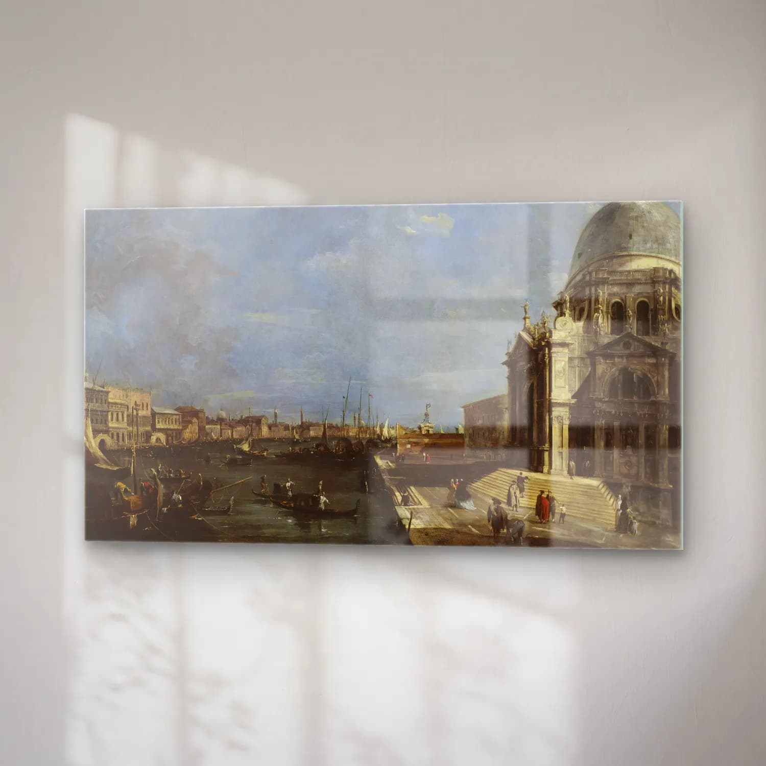Francesco Guardi – The Grand Canal, Venice cam tablo — sağ açıdan görünüm