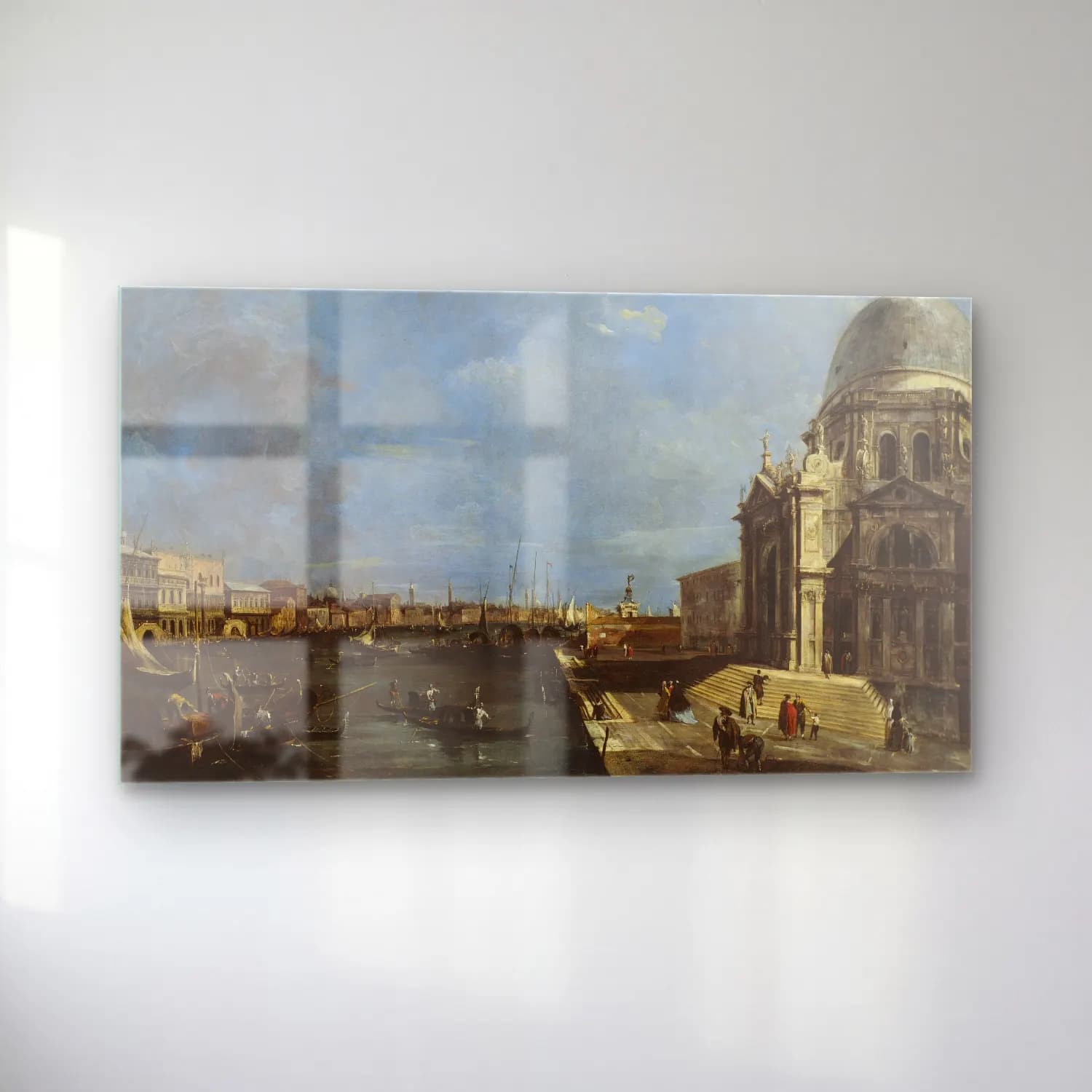 Francesco Guardi – The Grand Canal, Venice cam tablo — sol açıdan görünüm