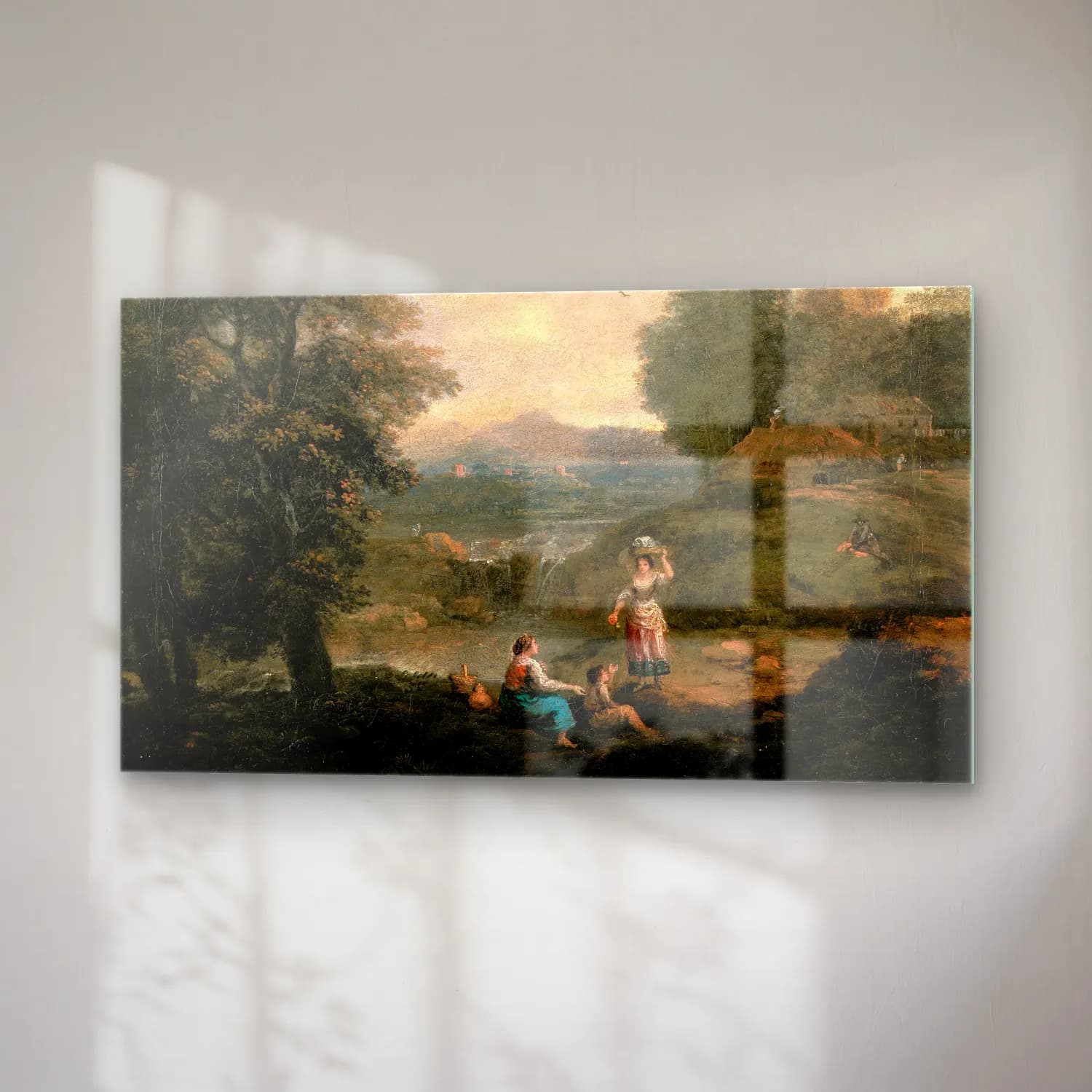 Francesco Zuccarelli – Landscape cam tablo — sağ açıdan görünüm