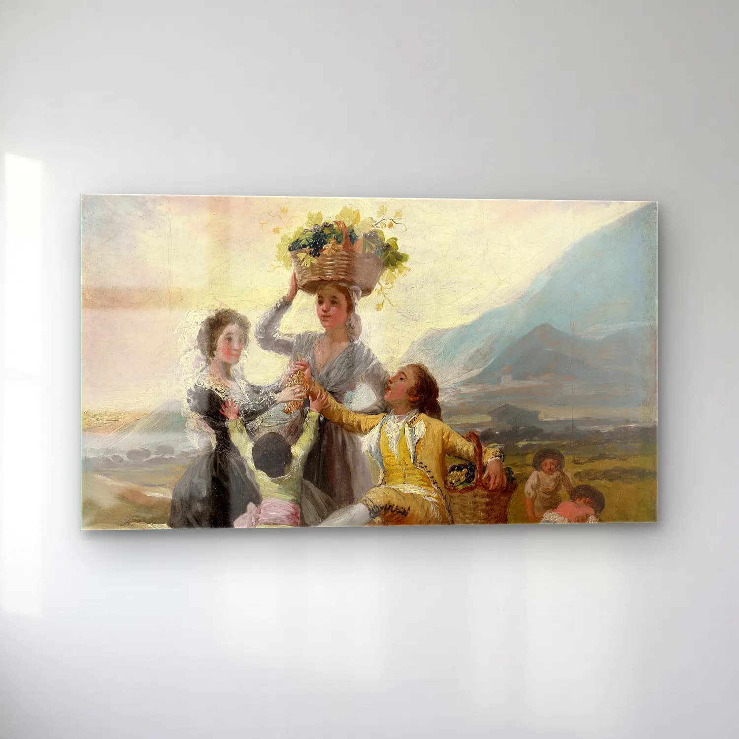 Francisco de Goya – Autumn cam tablo — sol açıdan görünüm
