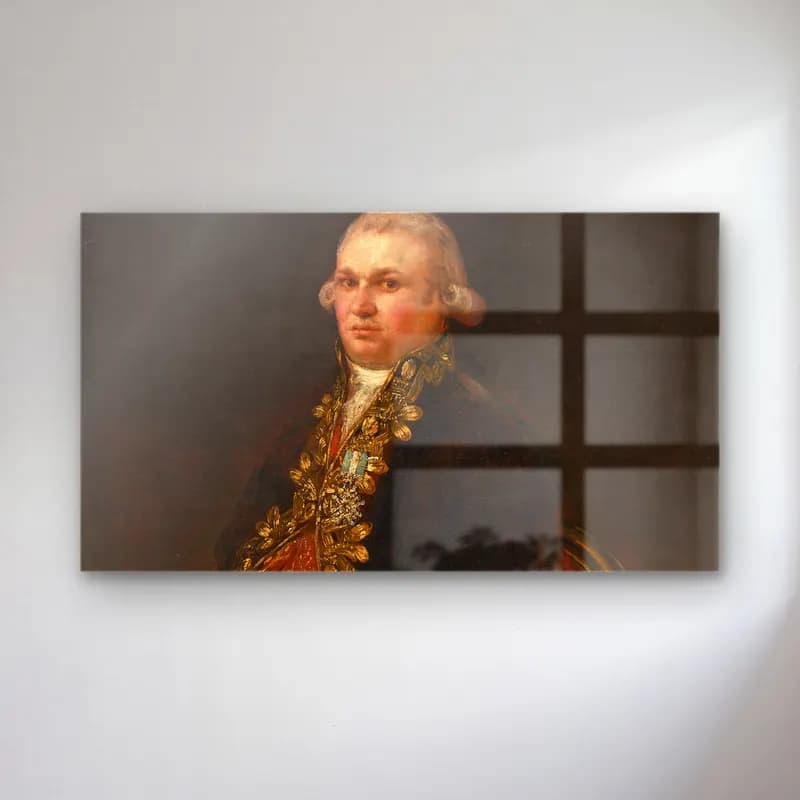 Francisco de Goya – Don Antonio Noriega cam tablo — Francisco de Goya – Don Antonio Noriega — yağlı boya erkek portresi