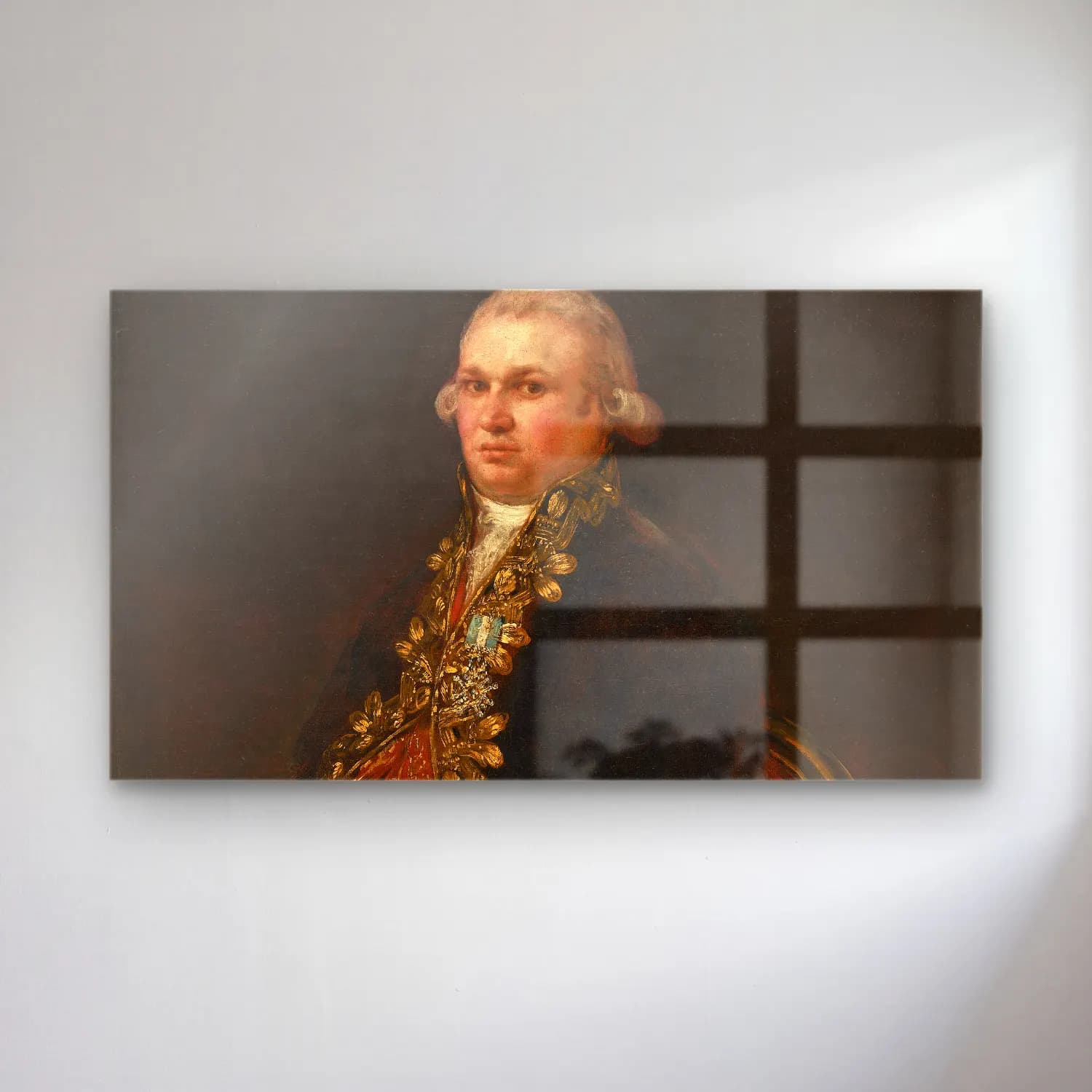 Francisco de Goya – Don Antonio Noriega cam tablo — Francisco de Goya – Don Antonio Noriega — yağlı boya erkek portresi