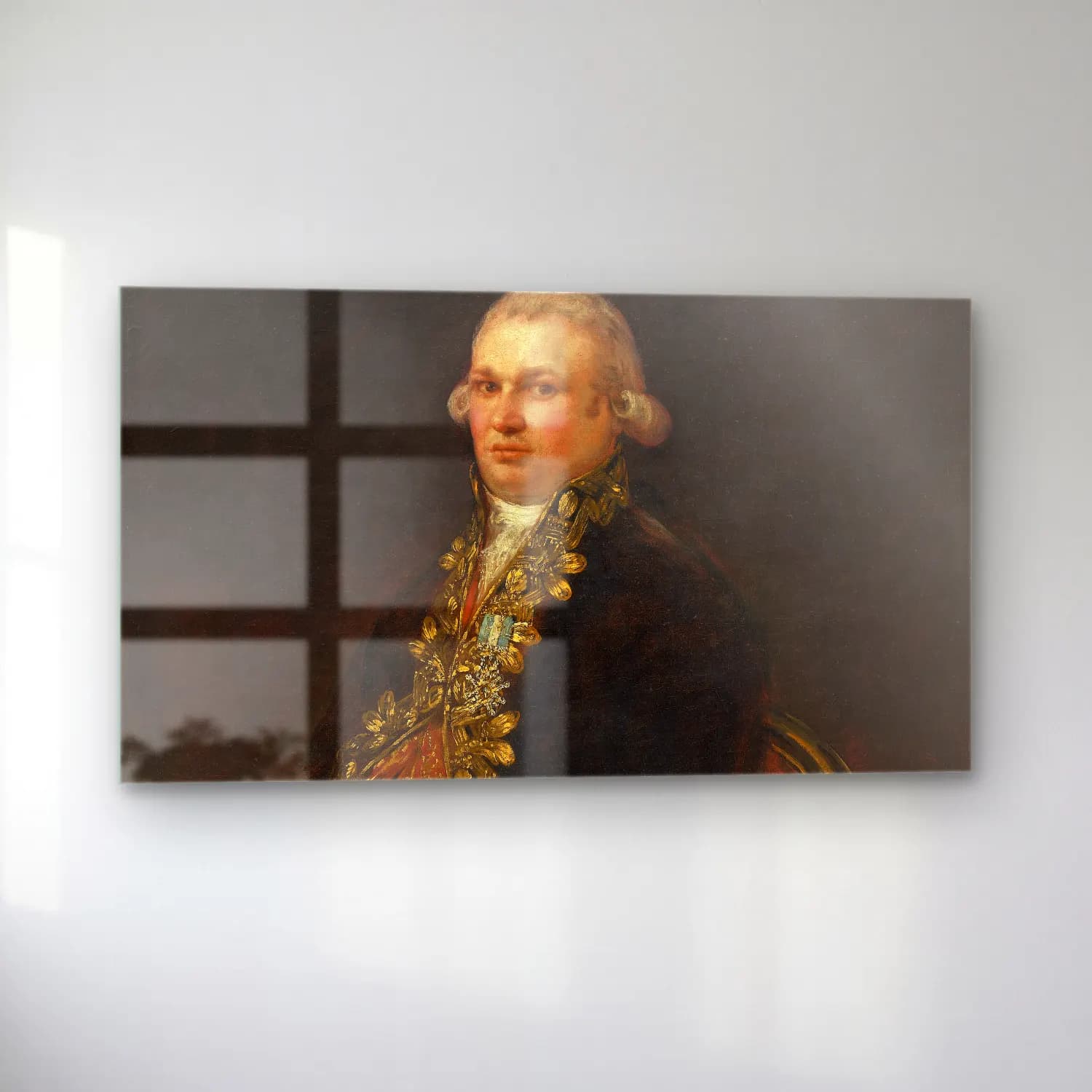 Francisco de Goya – Don Antonio Noriega cam tablo — sol açıdan görünüm
