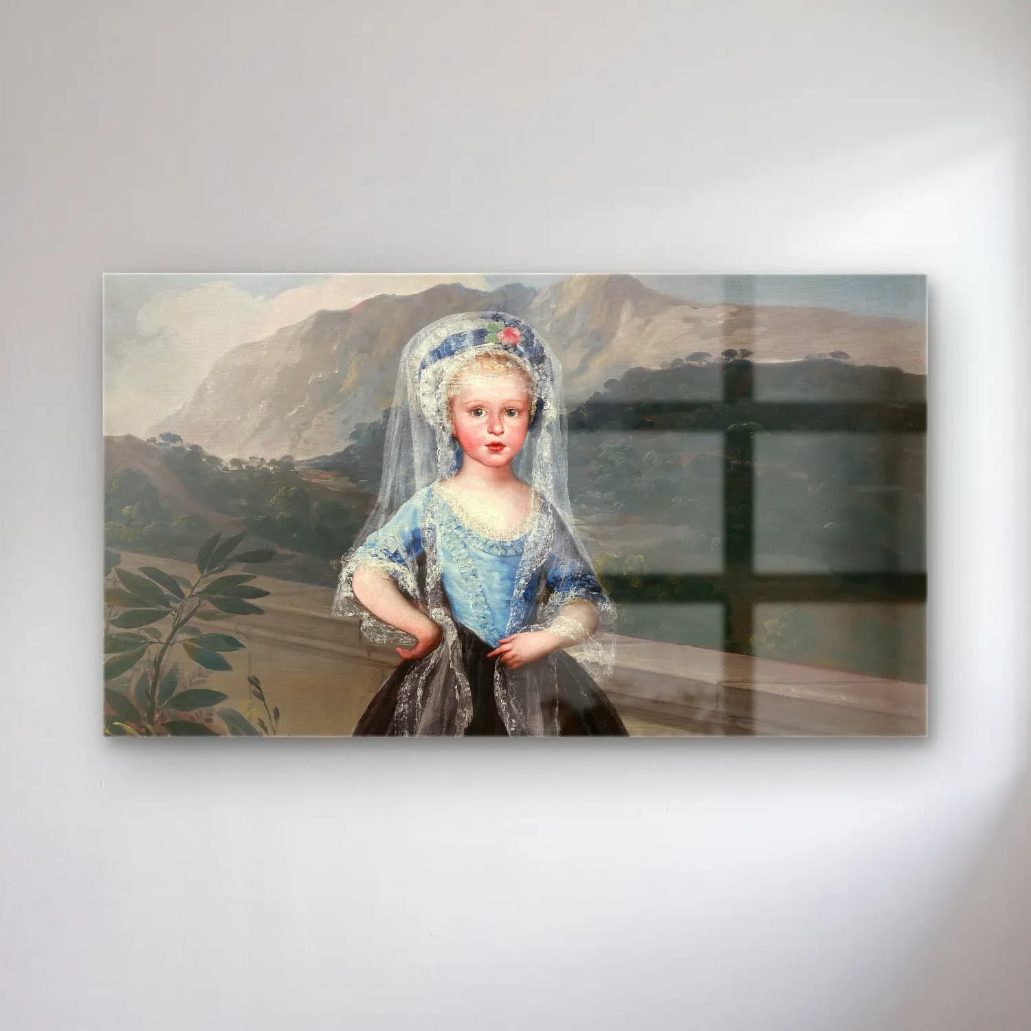 Francisco de Goya – María Teresa de Borbón y Vallabriga,later Condesa de… cam tablo — Francisco de Goya – María Teresa de Borbón y Vallabriga,later Condesa de… — yağlı boya kız çocuğu portresi