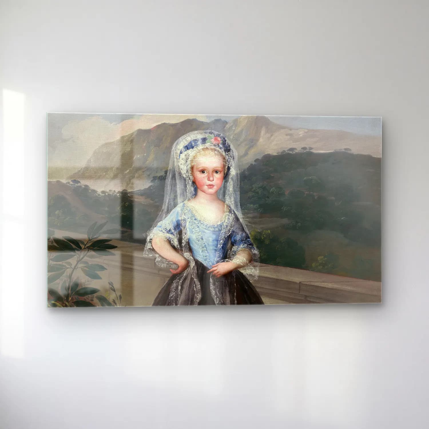 Francisco de Goya – María Teresa de Borbón y Vallabriga,later Condesa de… cam tablo — sol açıdan görünüm