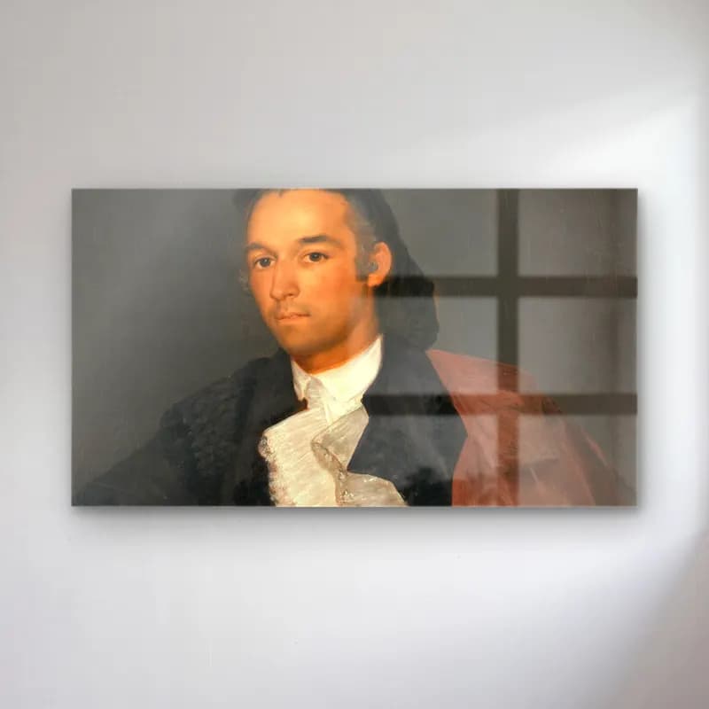 Francisco de Goya – Portrait of the Matador Pedro Romero cam tablo — Francisco de Goya – Portrait of the Matador Pedro Romero — yağlı boya erkek portresi