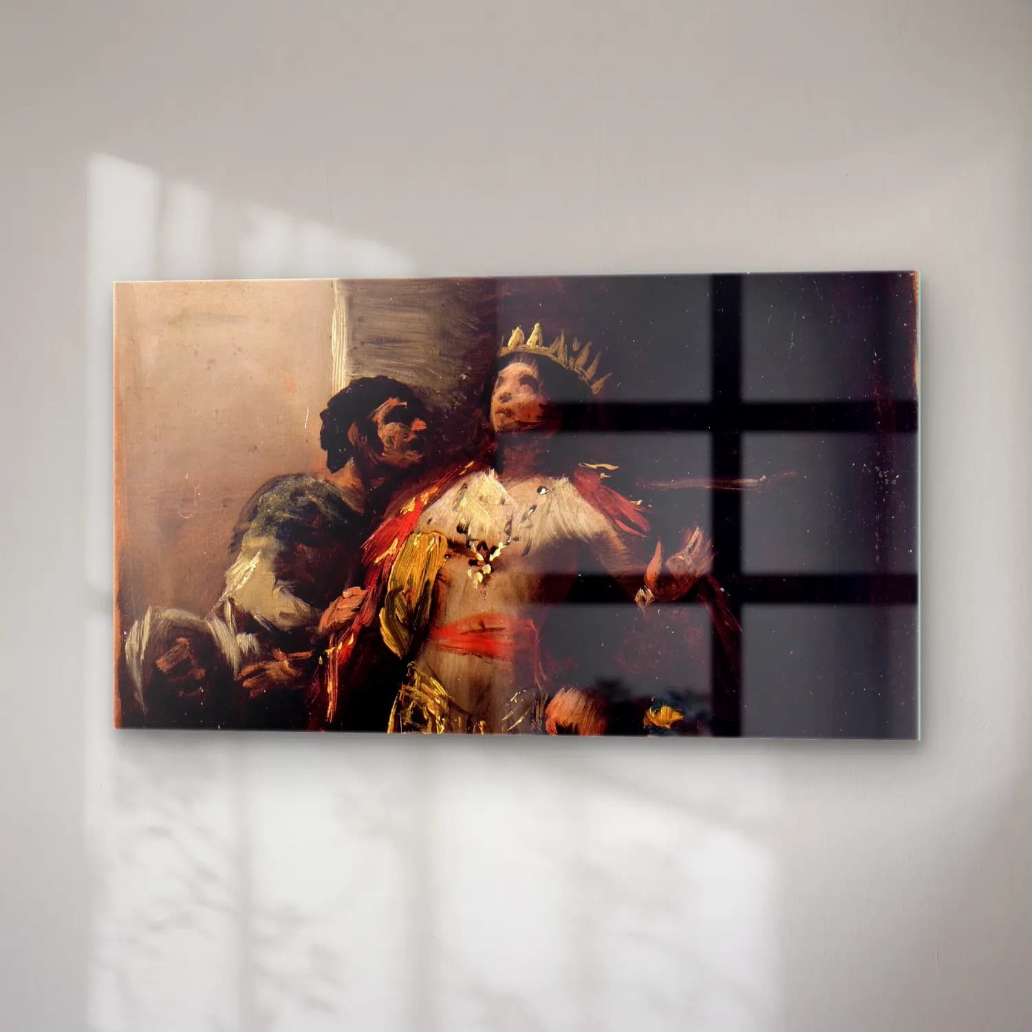 Francisco de Goya – St Hermenegild in Prision cam tablo — sağ açıdan görünüm