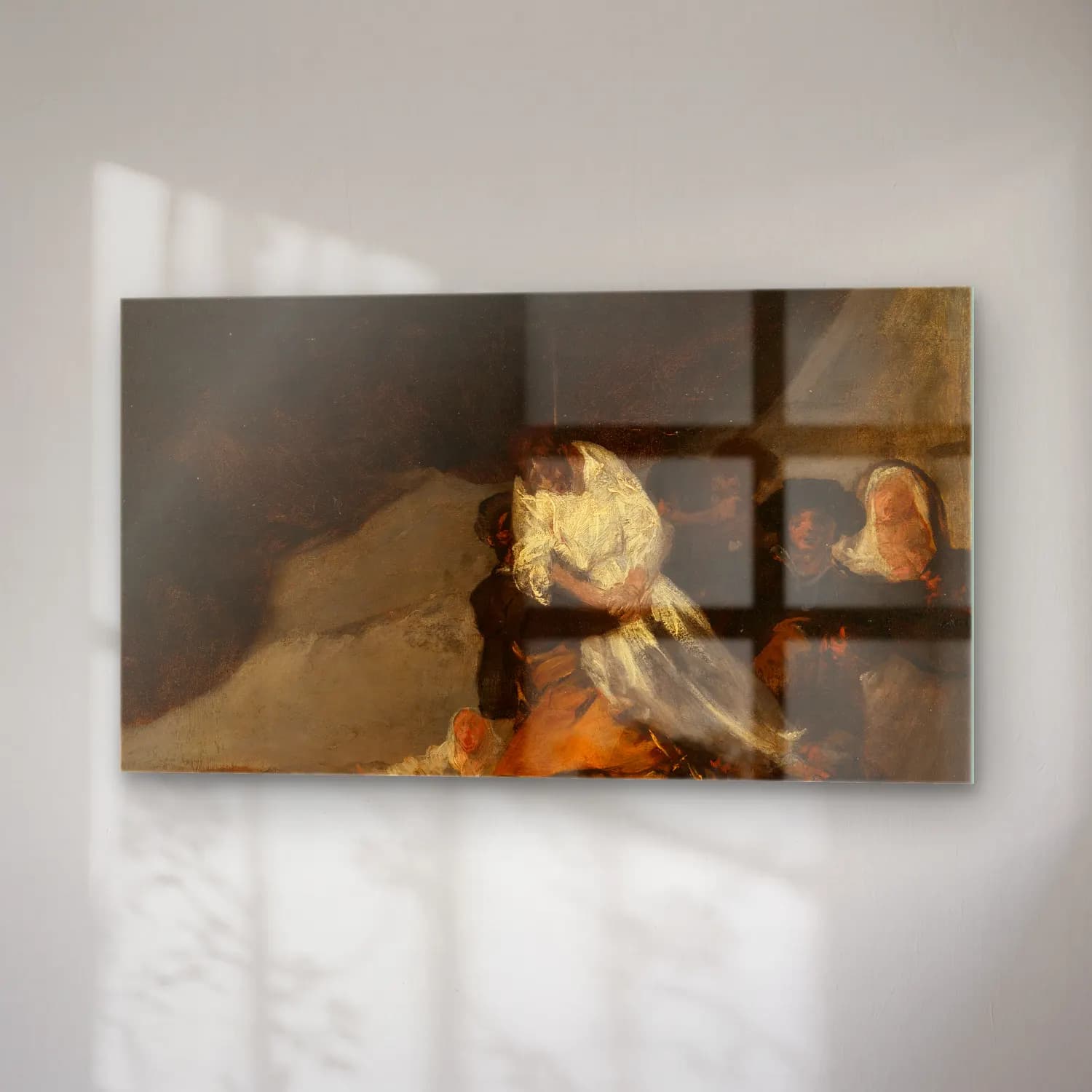 Francisco de Goya – The Hanged Monk cam tablo — sağ açıdan görünüm
