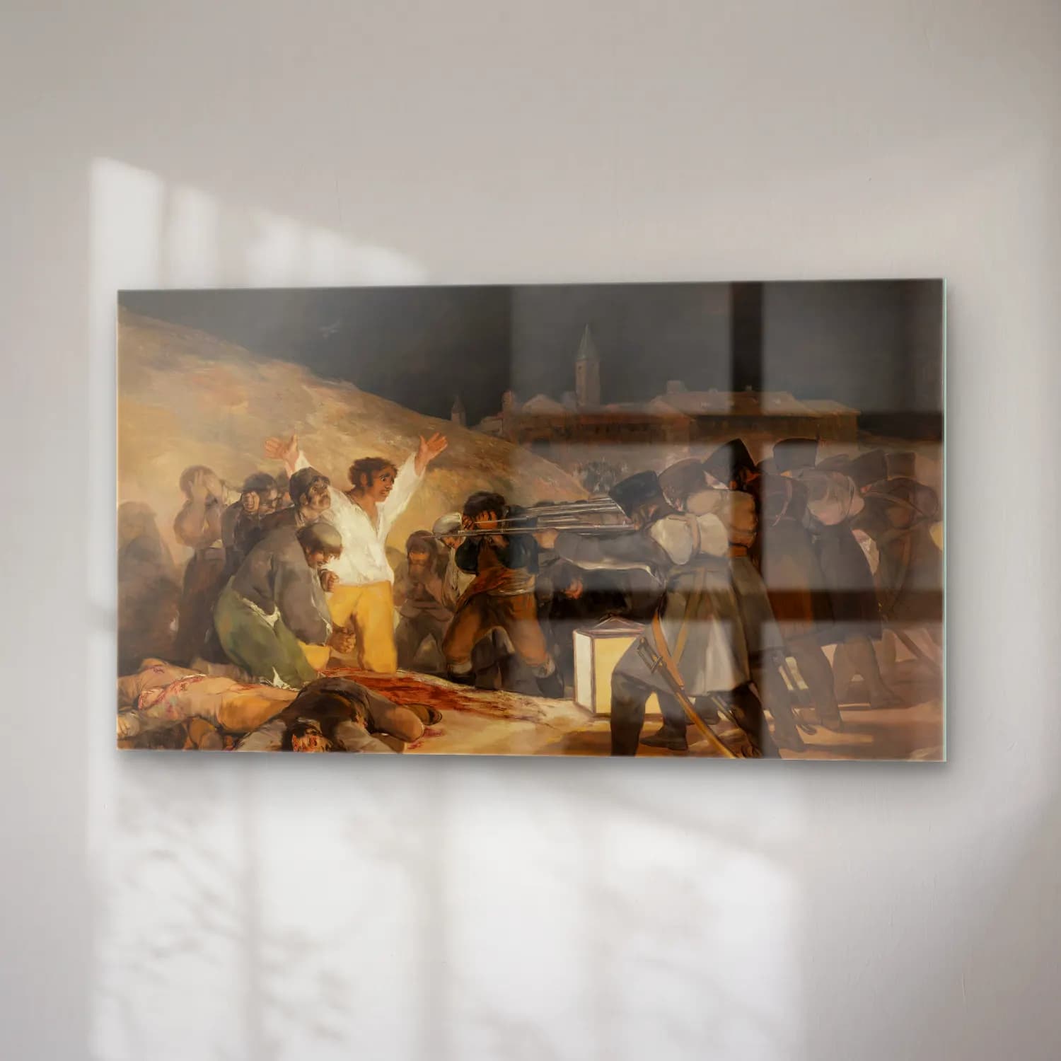 Francisco de Goya – The Third of May cam tablo — sağ açıdan görünüm