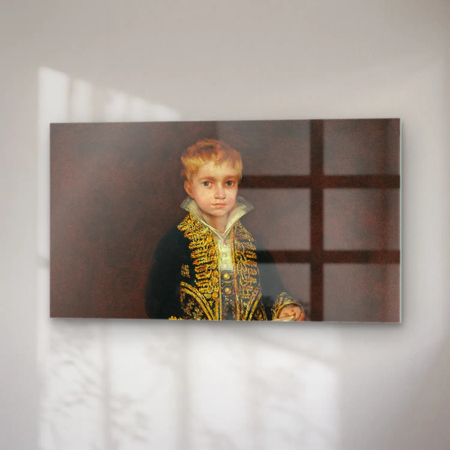 Francisco de Goya – Victor Guye cam tablo — sağ açıdan görünüm