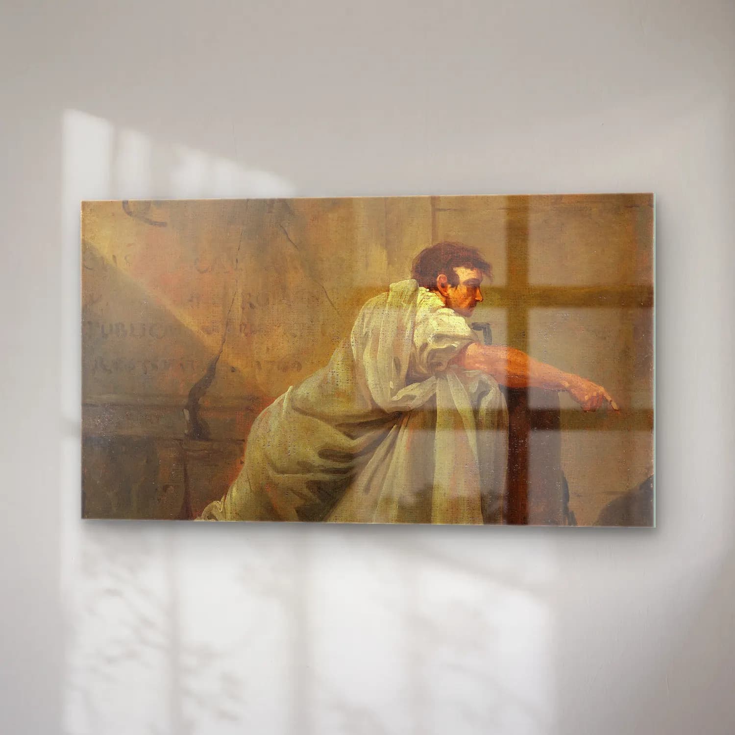 Hubert Robert – Orator in Prison cam tablo — sağ açıdan görünüm