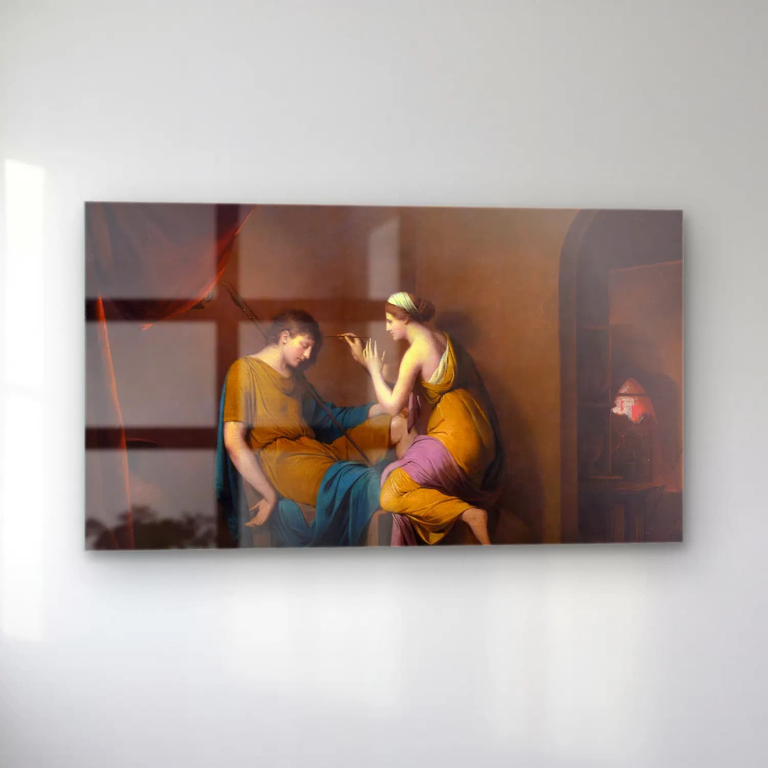 Joseph Wright – The Corinthian Maid cam tablo — sol açıdan görünüm
