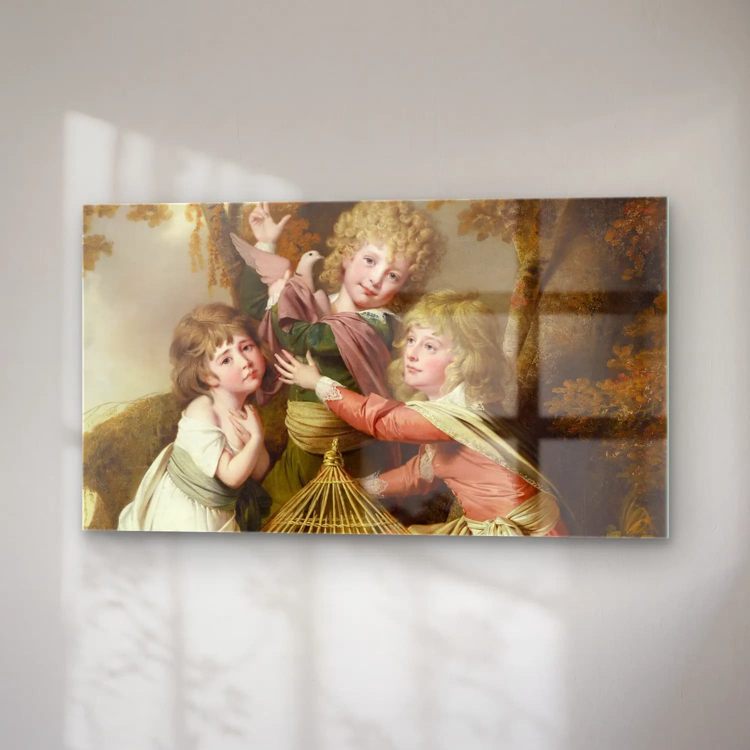 Joseph Wright – The Synnot Children cam tablo — sağ açıdan görünüm