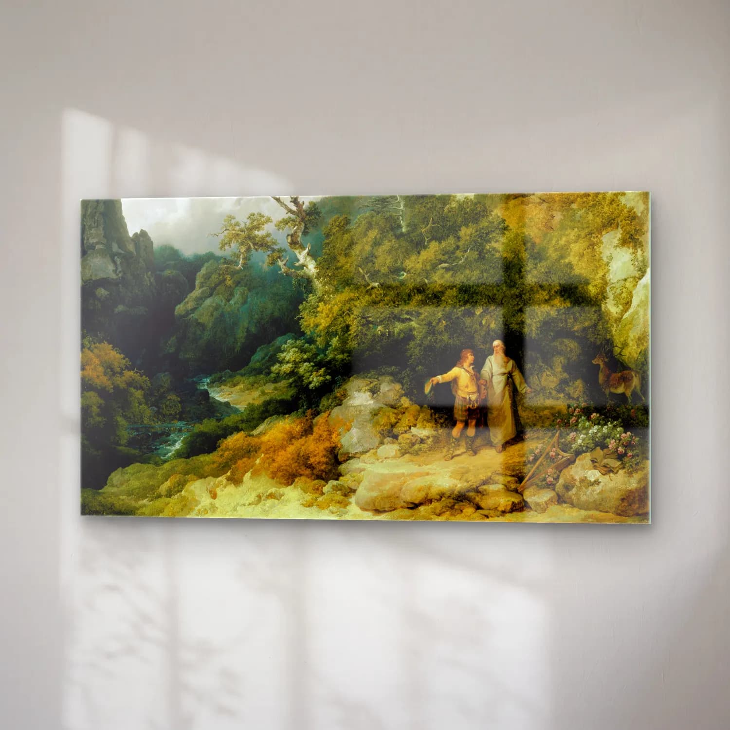 Philip James de Loutherbourg – The Hermit cam tablo — sağ açıdan görünüm
