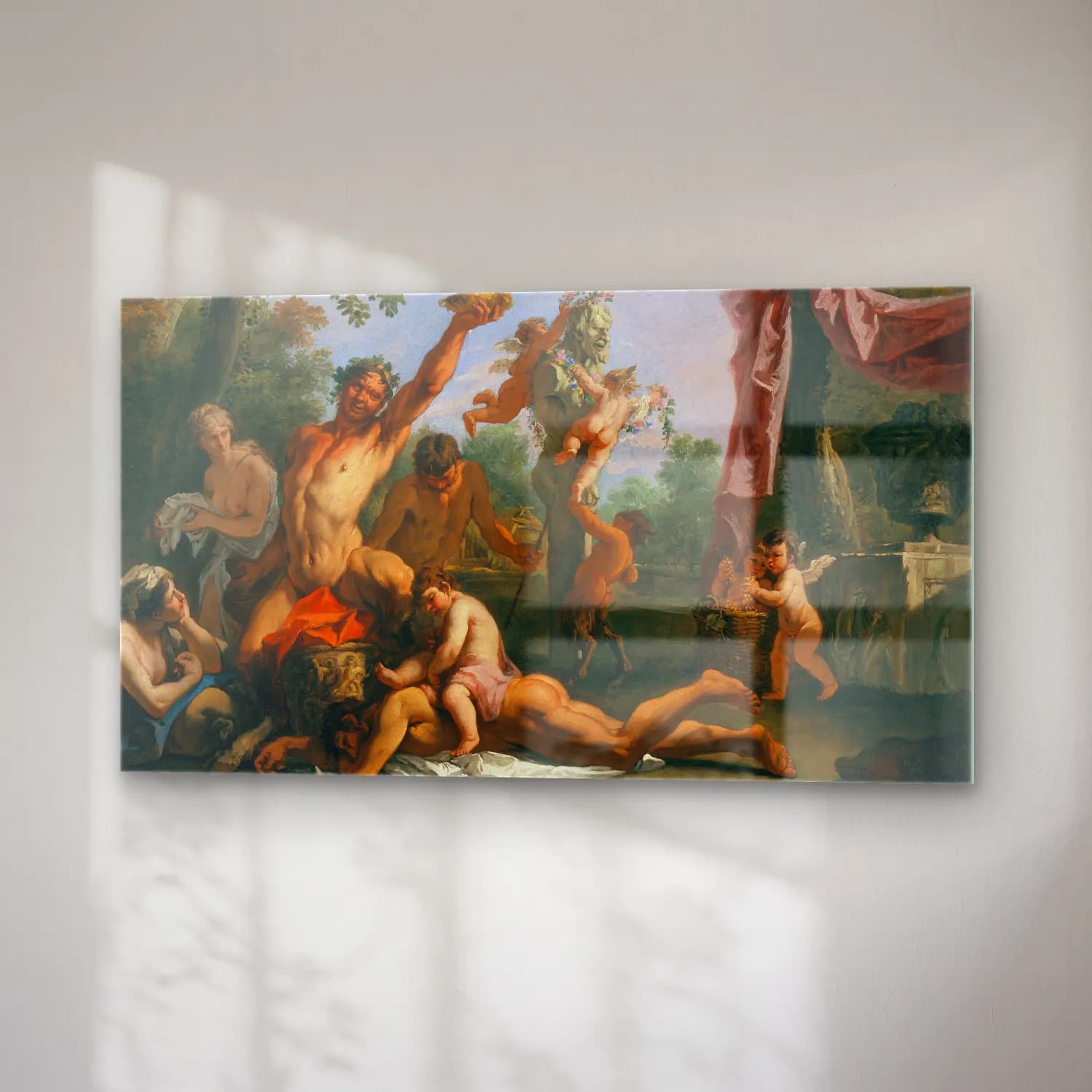 Sebastiano Ricci – A Bacchanal cam tablo — sağ açıdan görünüm