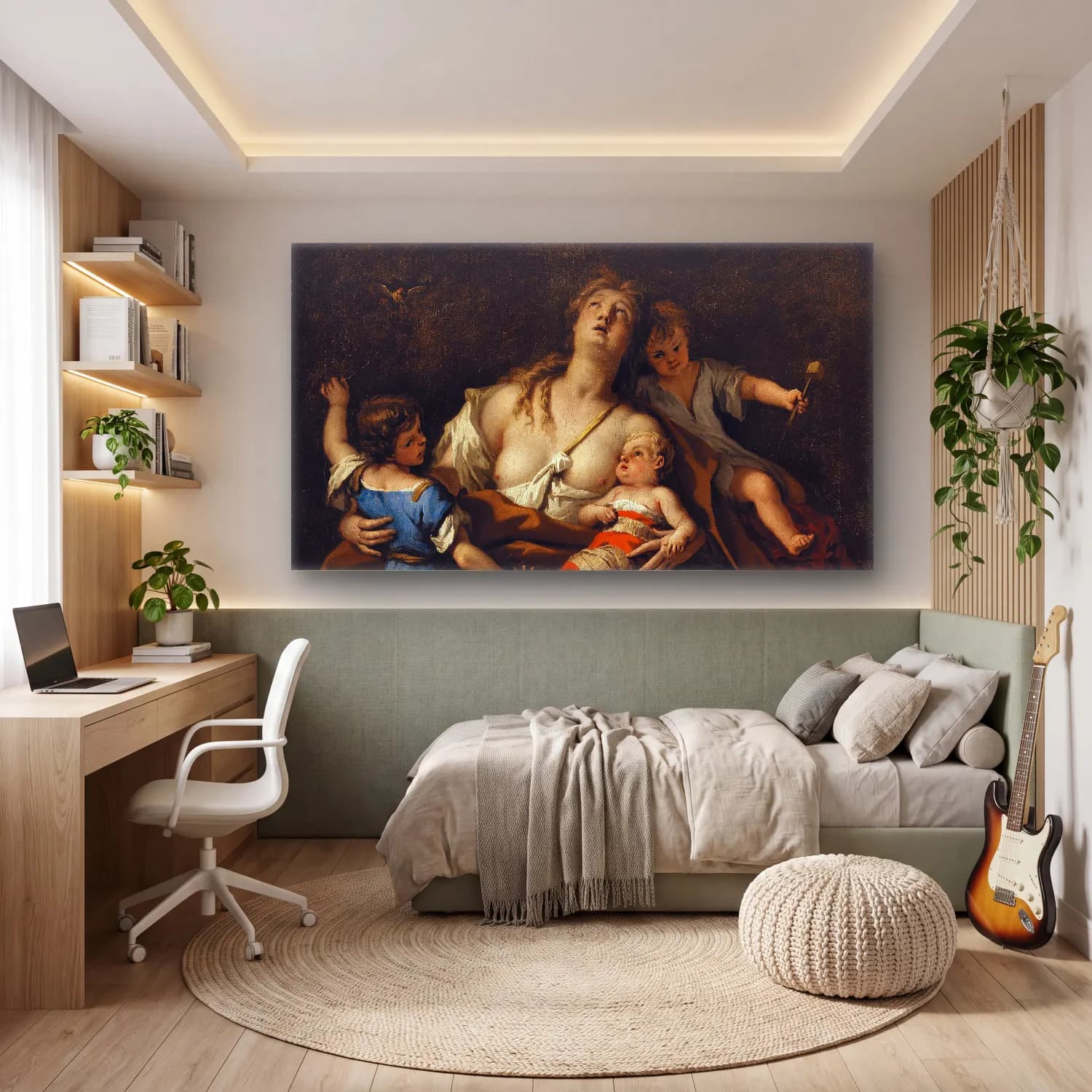 Sebastiano Ricci – Charity cam tablo — genç odasında