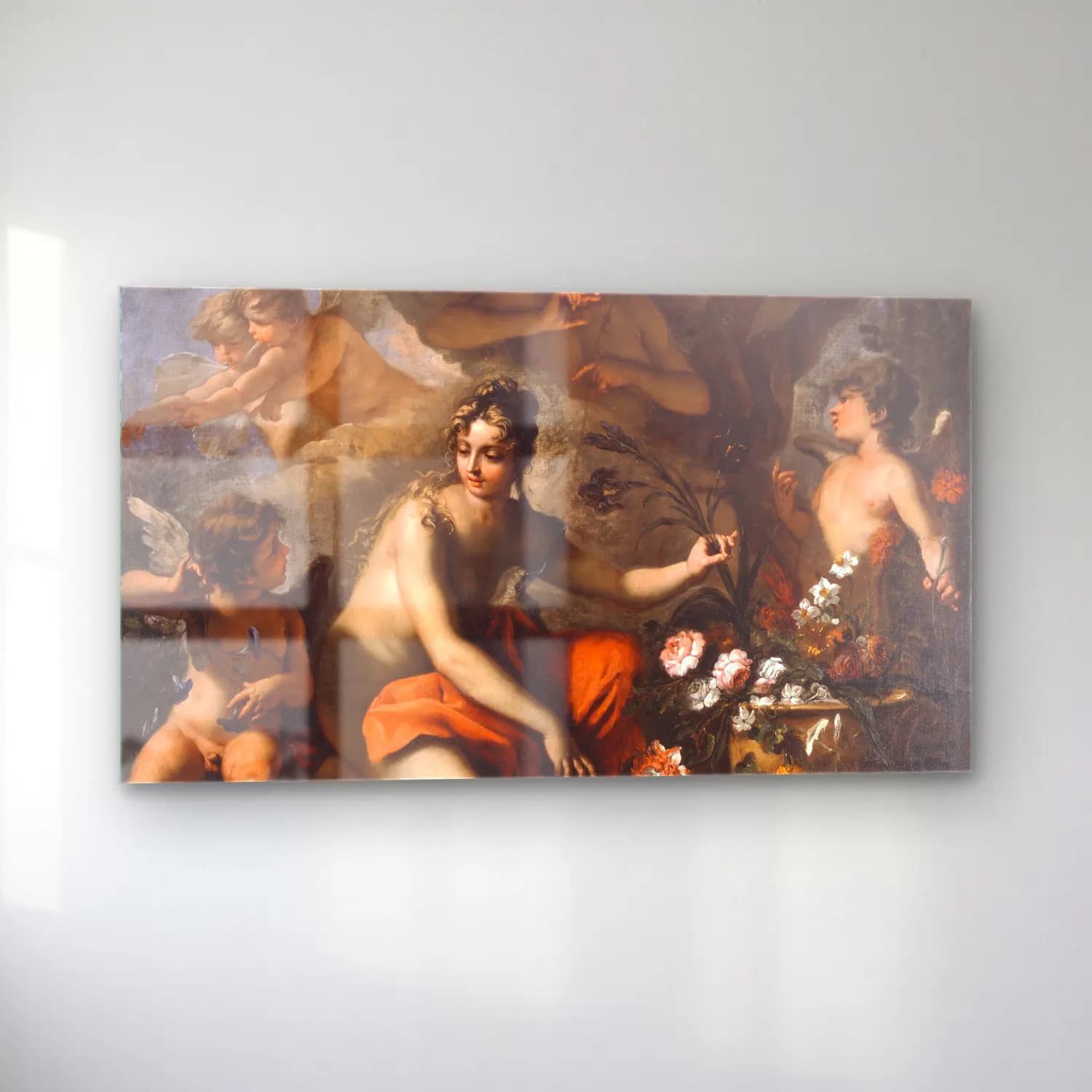 Sebastiano Ricci – Flora cam tablo — sol açıdan görünüm