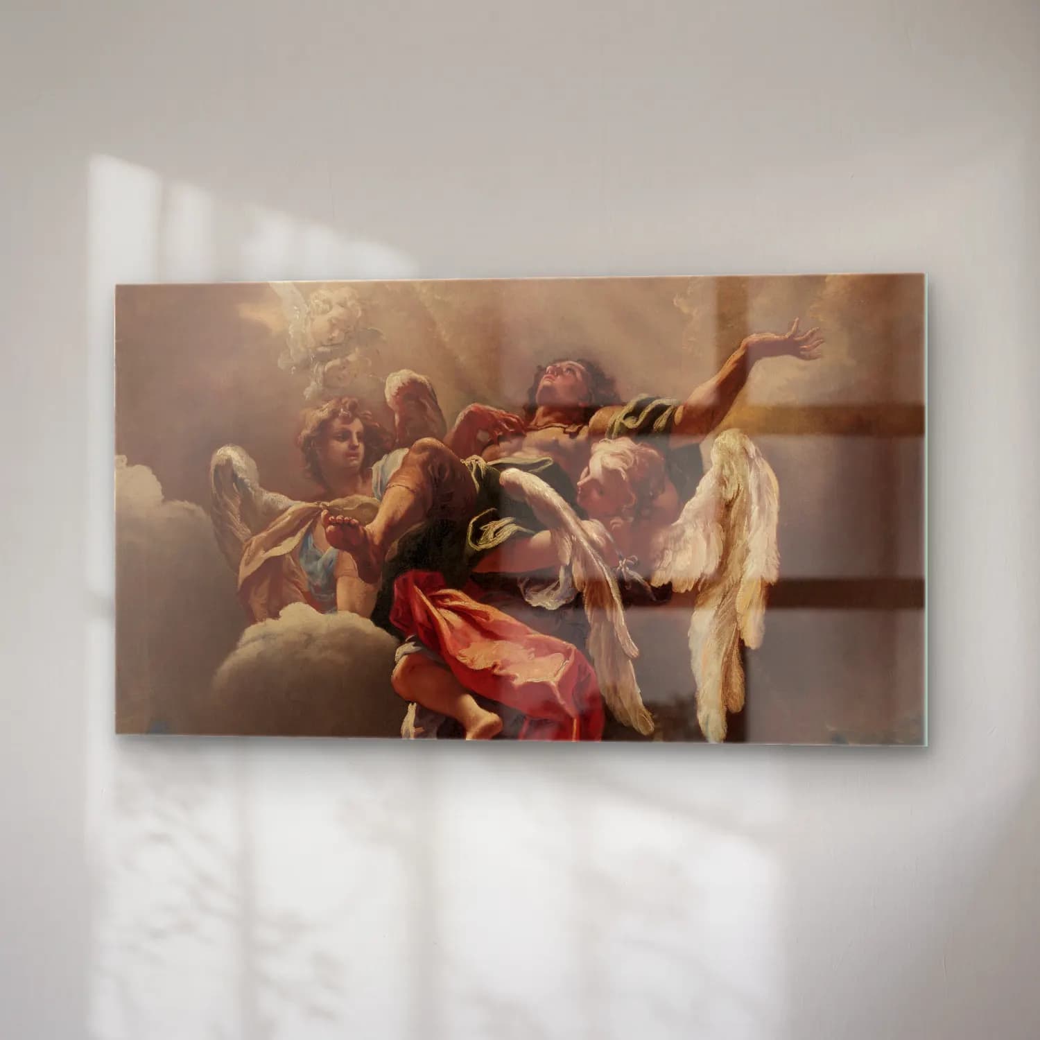 Sebastiano Ricci – Study for ‘An Apotheosis of a Saint’ (for San Bernardino… cam tablo — sağ açıdan görünüm