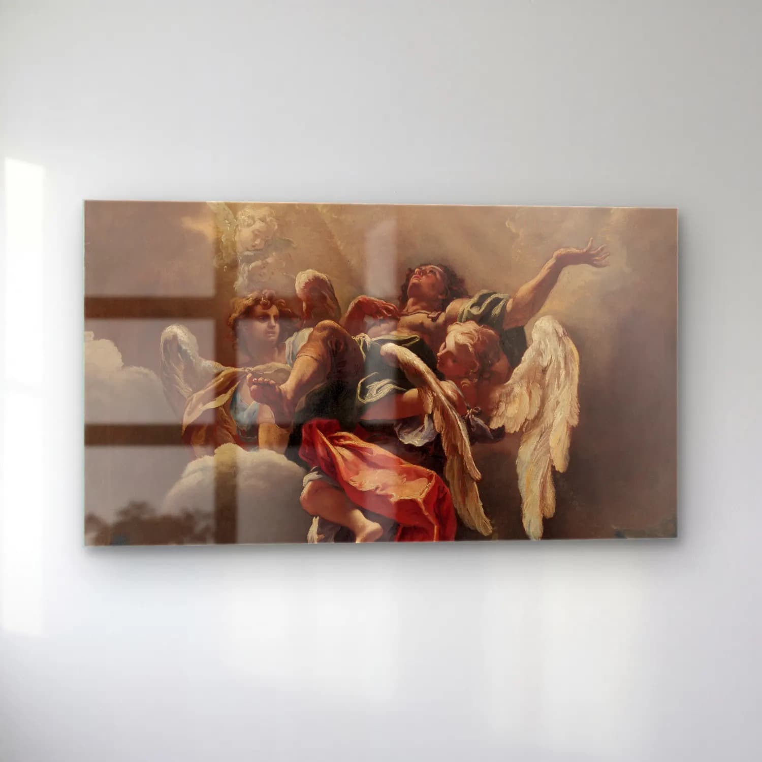 Sebastiano Ricci – Study for ‘An Apotheosis of a Saint’ (for San Bernardino… cam tablo — sol açıdan görünüm