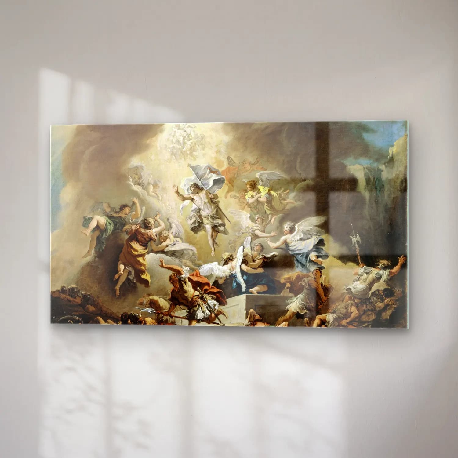 Sebastiano Ricci – The Resurrection (circa 1715) cam tablo — sağ açıdan görünüm