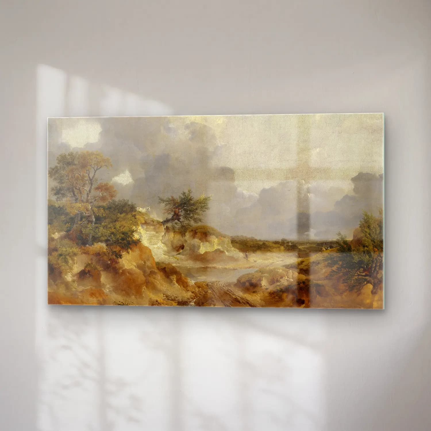 Thomas Gainsborough – A View in Suffolk cam tablo — sağ açıdan görünüm