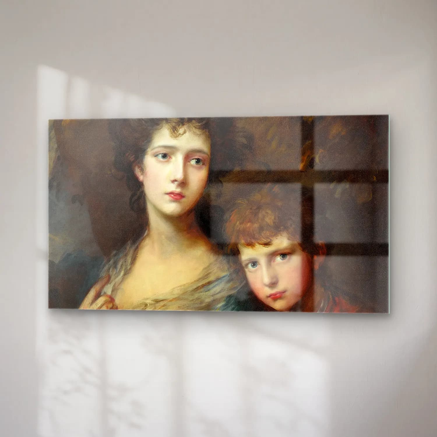 Thomas Gainsborough – Elizabeth And Thomas Linley cam tablo — sağ açıdan görünüm