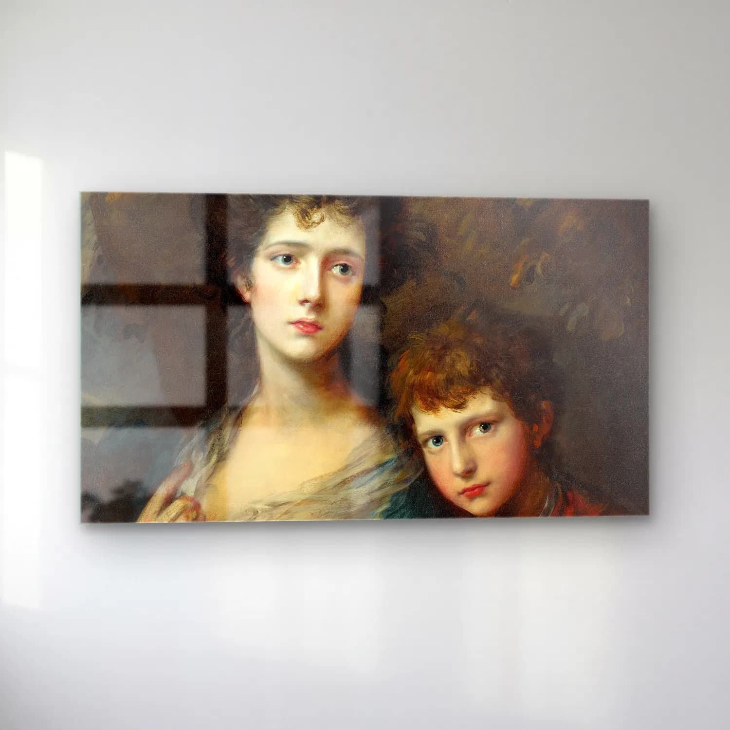 Thomas Gainsborough – Elizabeth And Thomas Linley cam tablo — sol açıdan görünüm