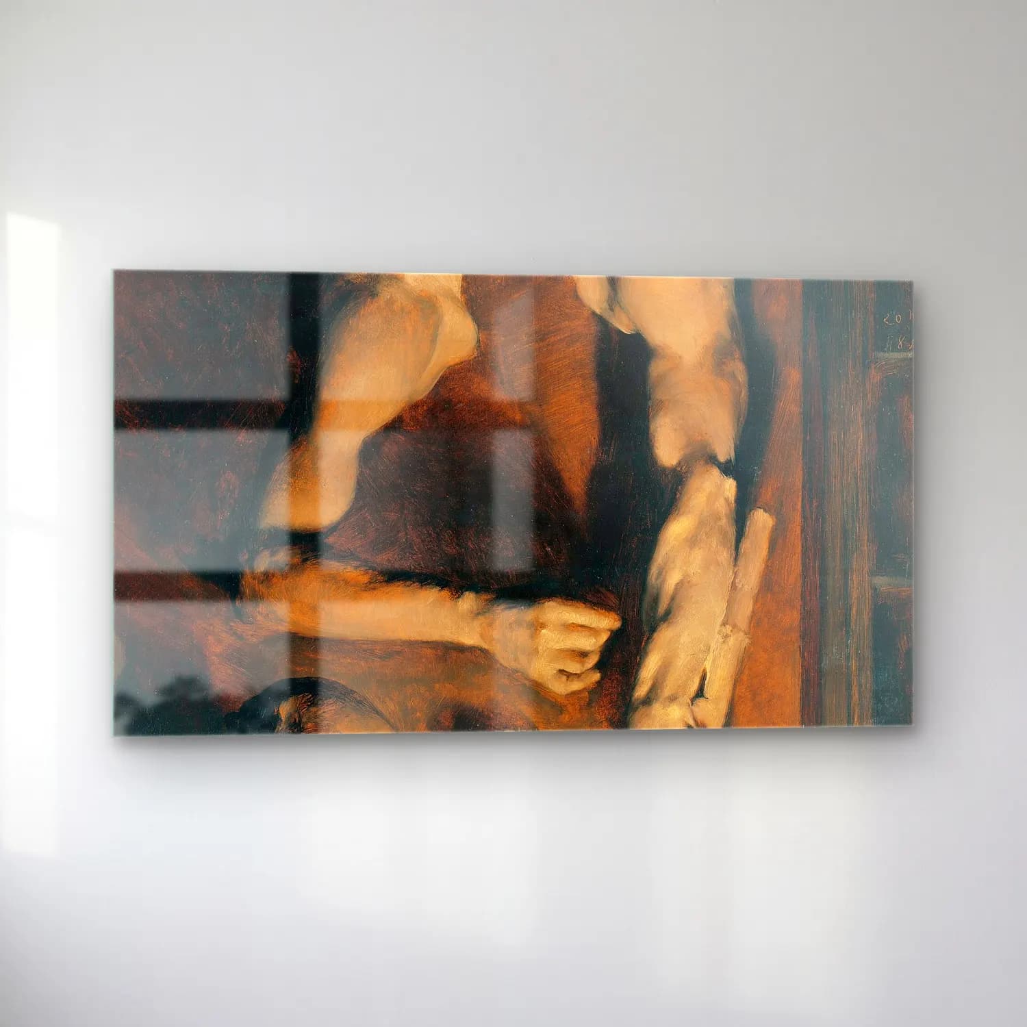 Adolph von Menzel – Studio Wall cam tablo — sol açıdan görünüm
