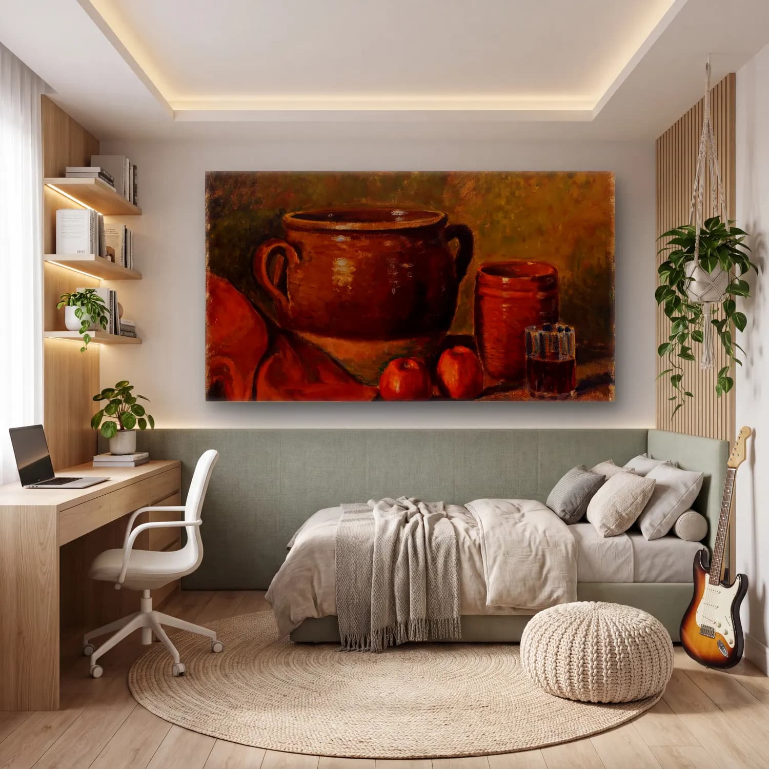 Alfred William Finch – Still Life cam tablo — genç odasında