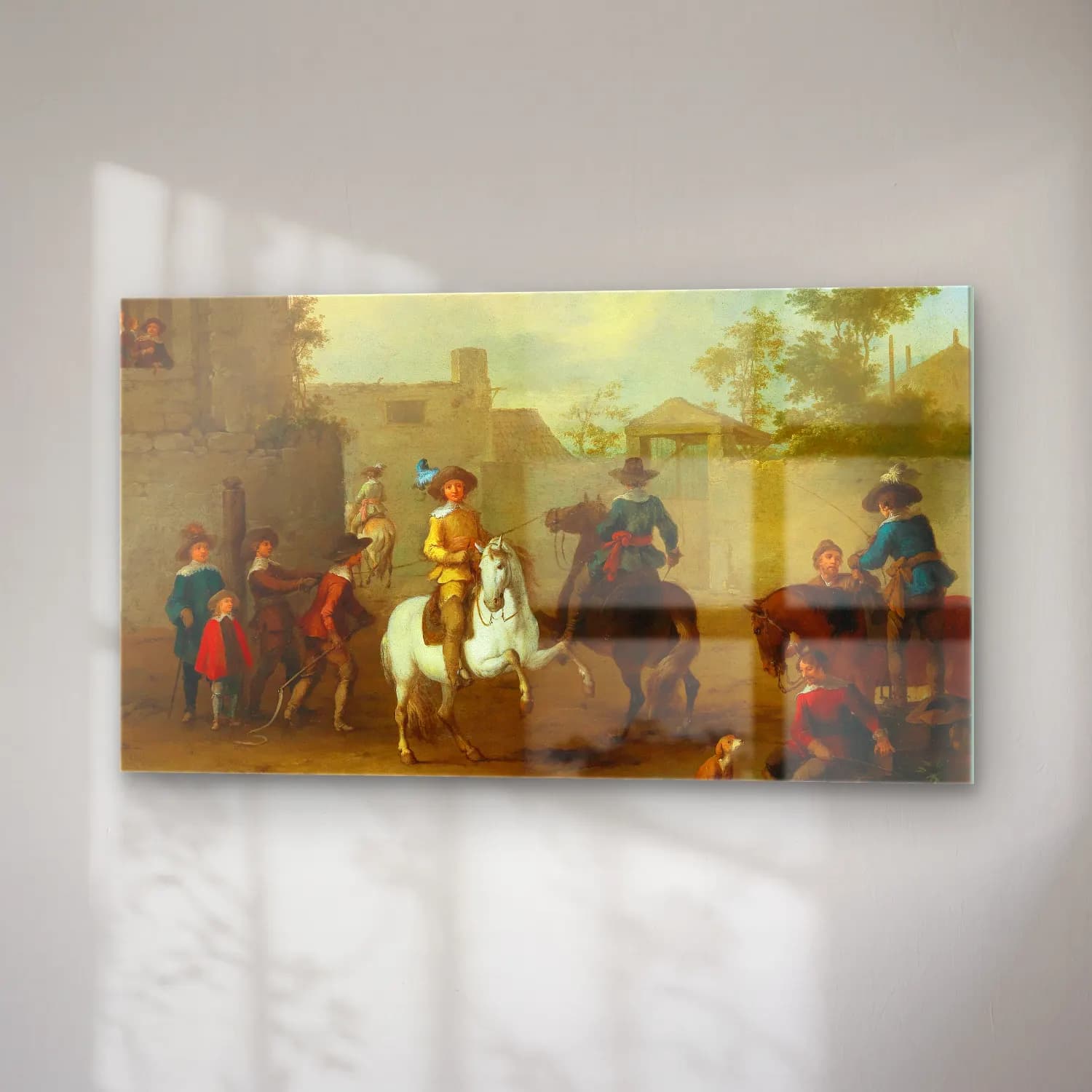 Franz de Paula Ferg – The Riding Lessons cam tablo — sağ açıdan görünüm