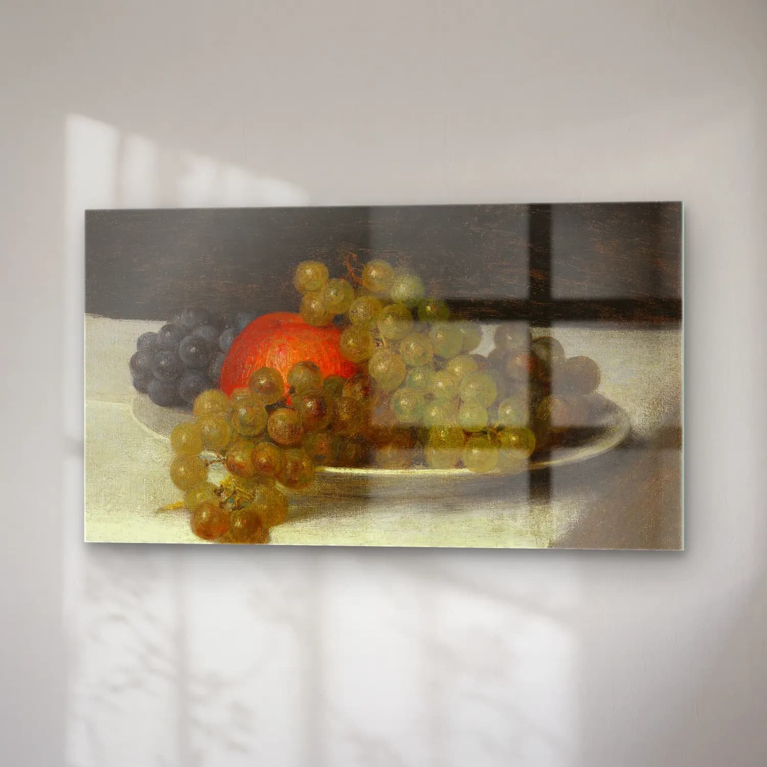 Henri Fantin-Latour – Pommes Et Raisins cam tablo — sağ açıdan görünüm
