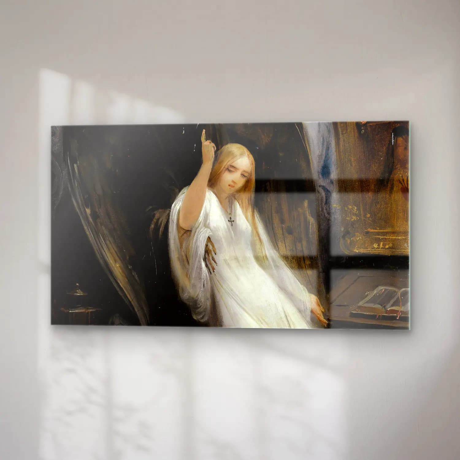 Horace Vernet – Death And The Maiden cam tablo — sağ açıdan görünüm