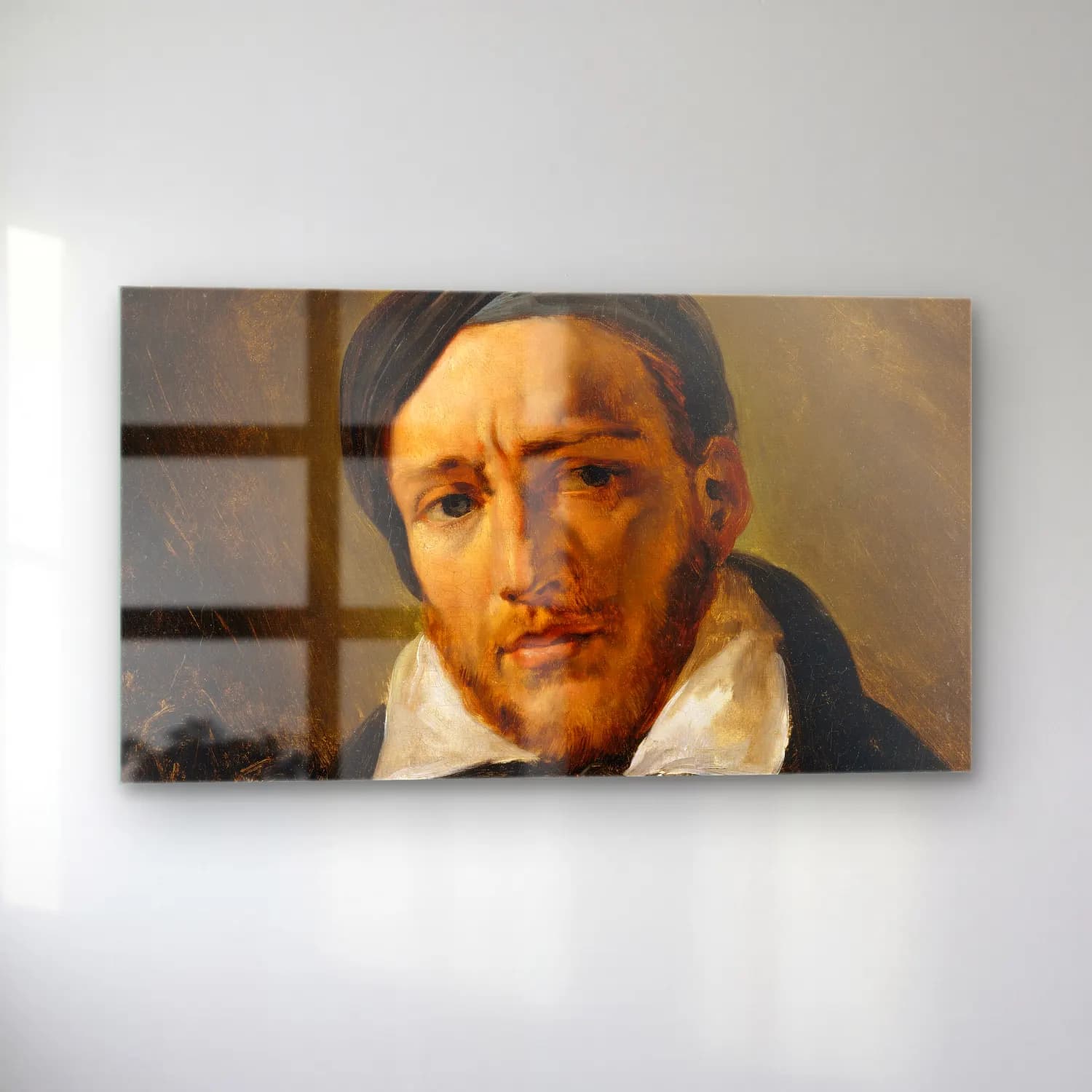 Horace Vernet – Jean-Louis-André-Théodore Gericault cam tablo — sol açıdan görünüm